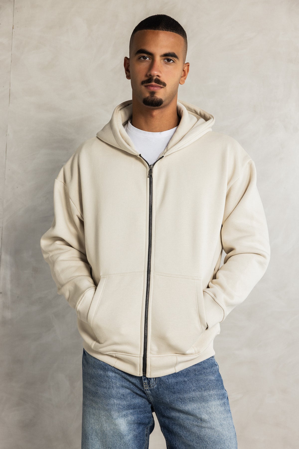 Beige Sweatshirt