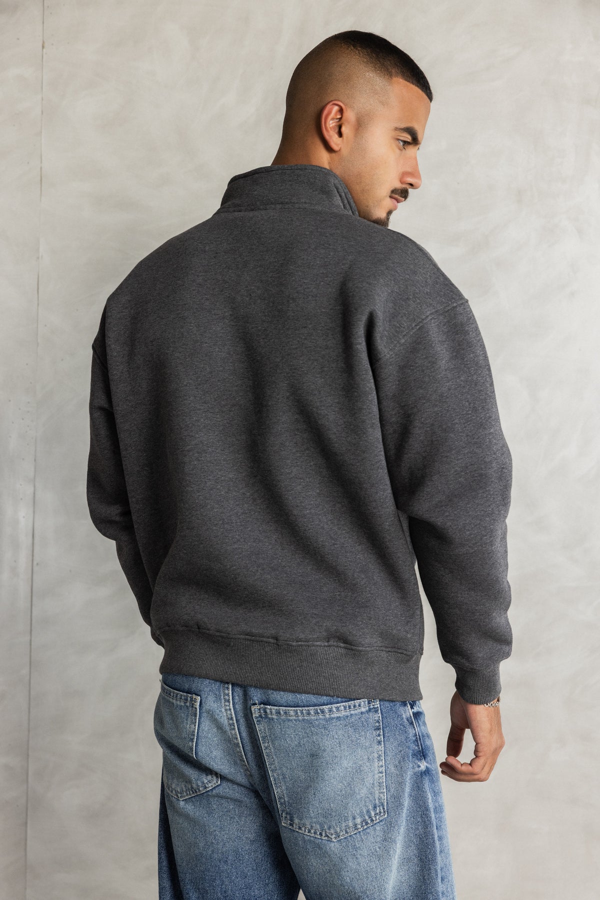 Charcoal Quarter-Zip