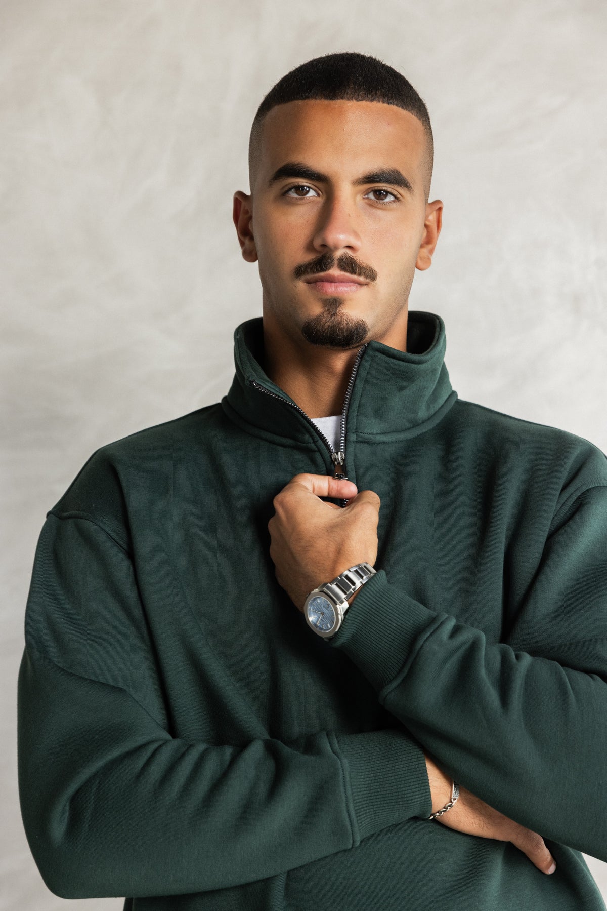 Dark Green Quarter-Zip