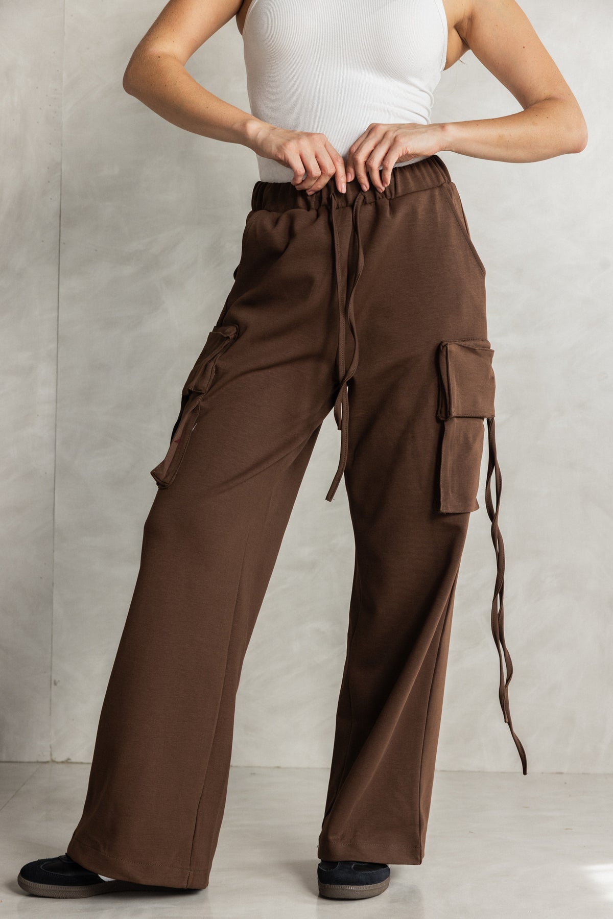 Brown Cargo Pants
