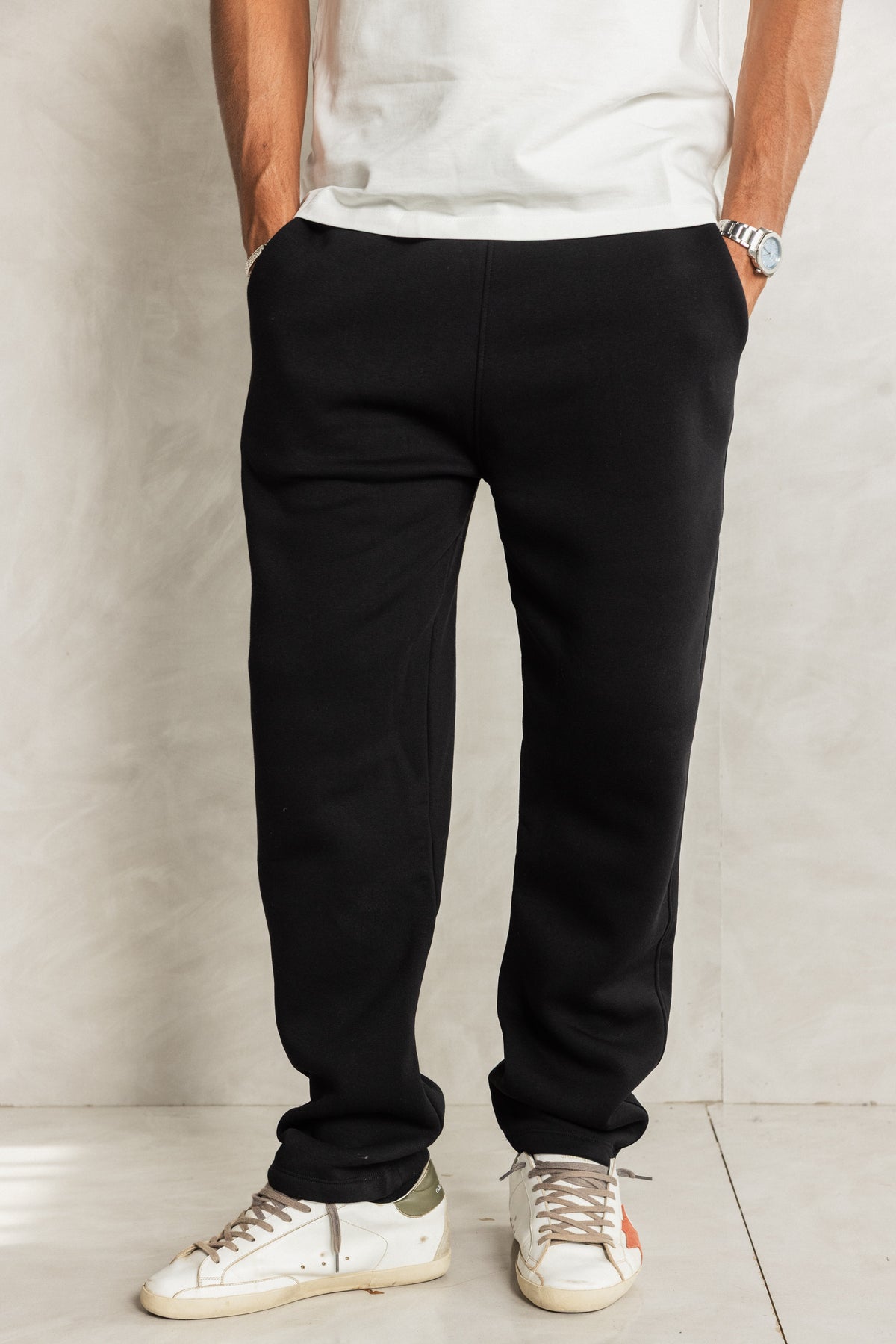 Black Heavyweight Sweatpants