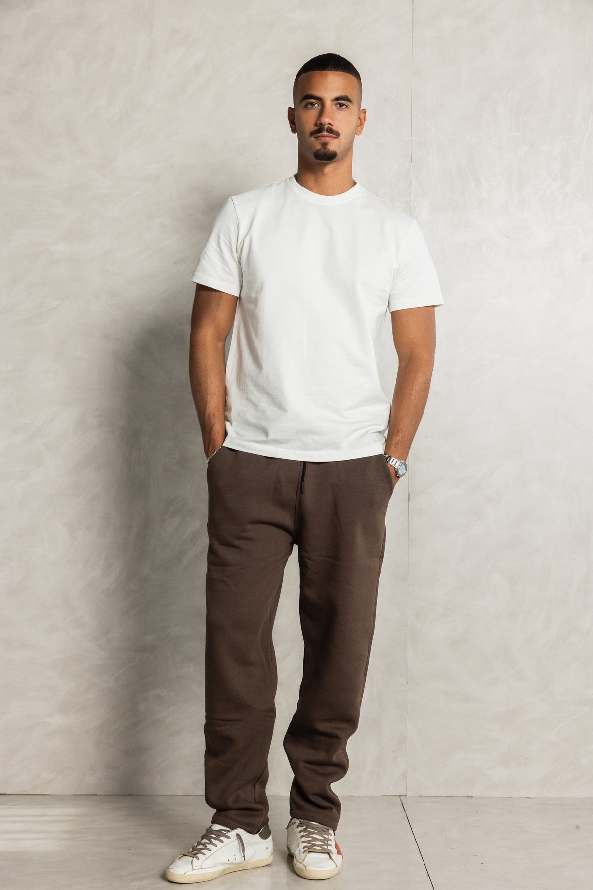Brown Heavyweight Sweatpants