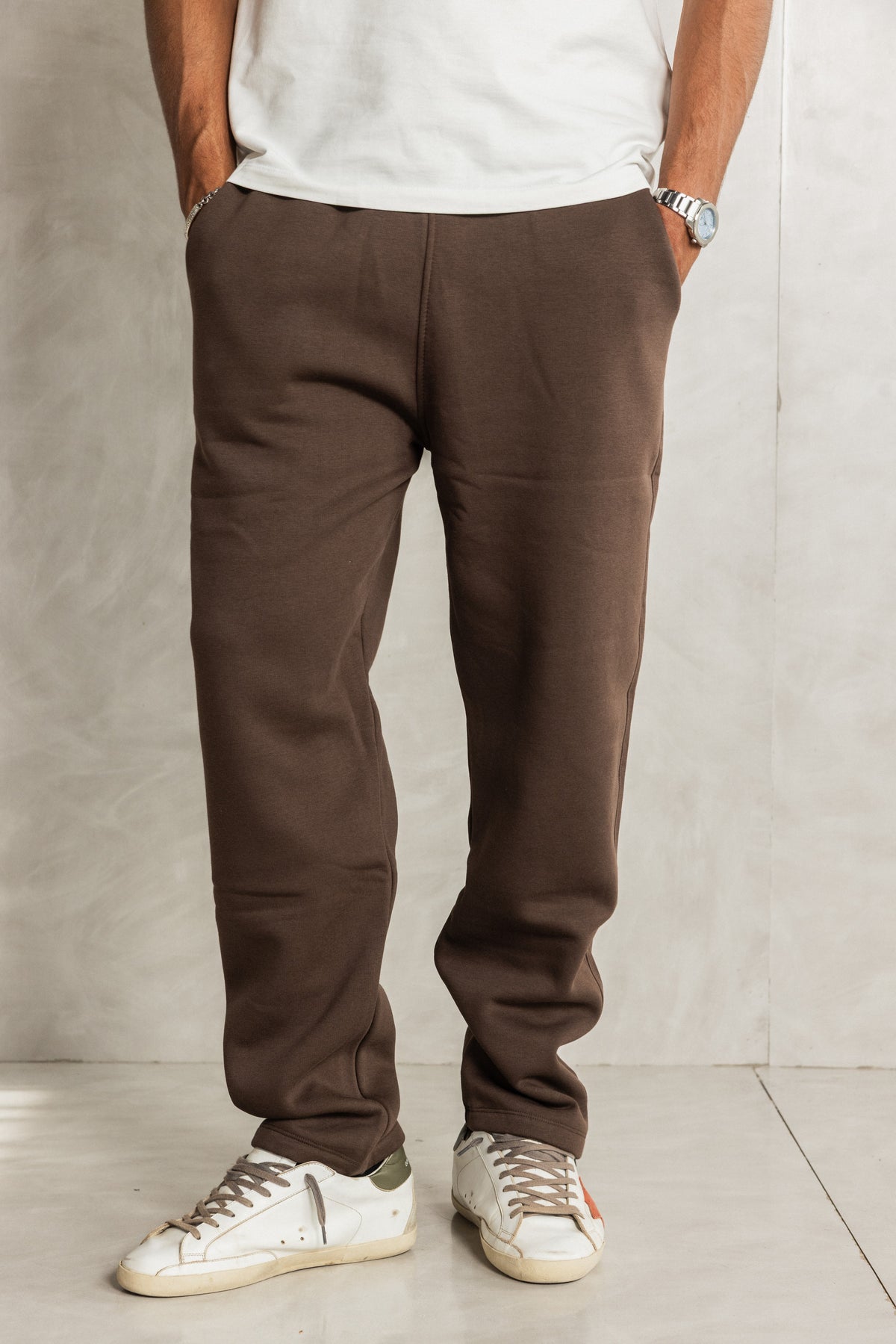 Brown Heavyweight Sweatpants
