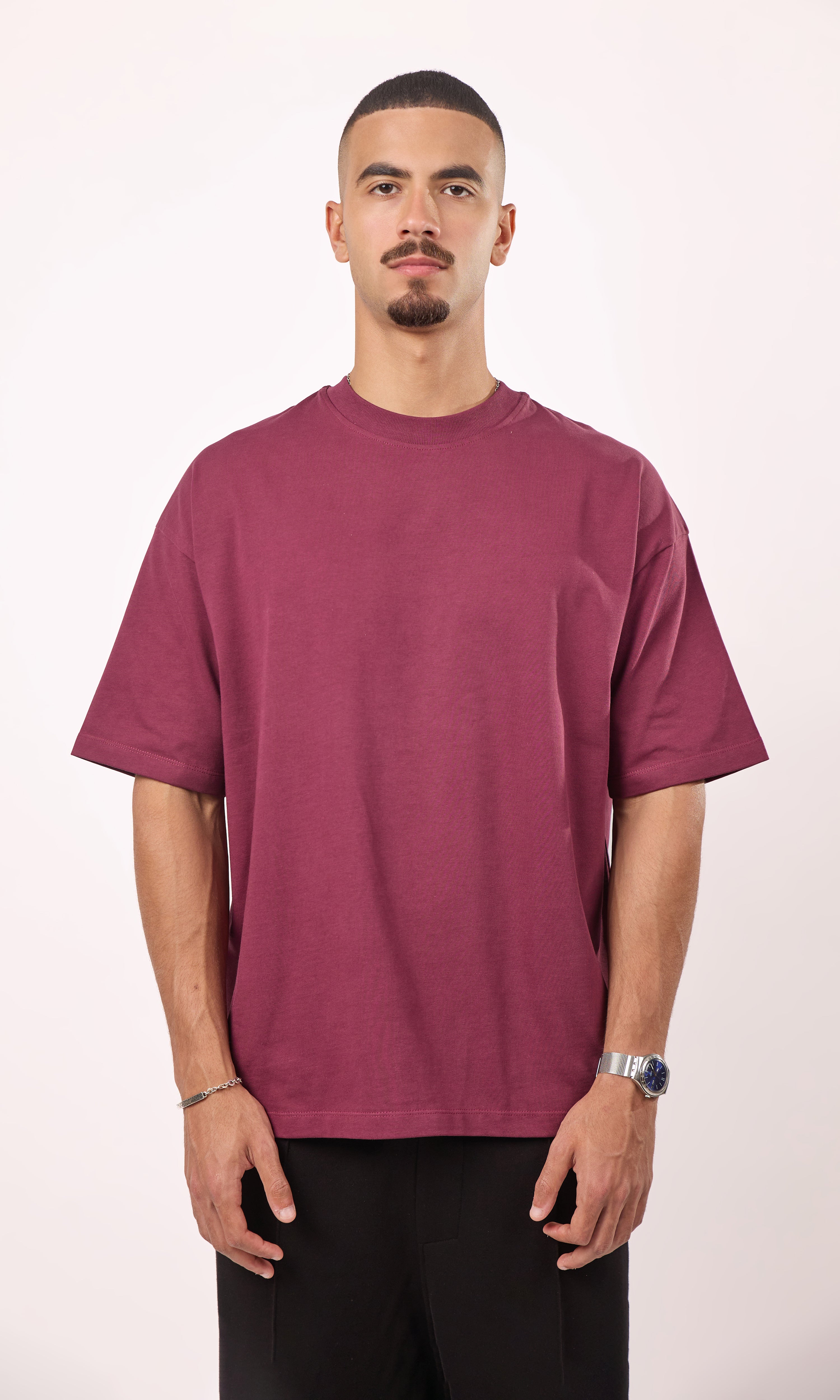 T-shirt Oversize Burgundy