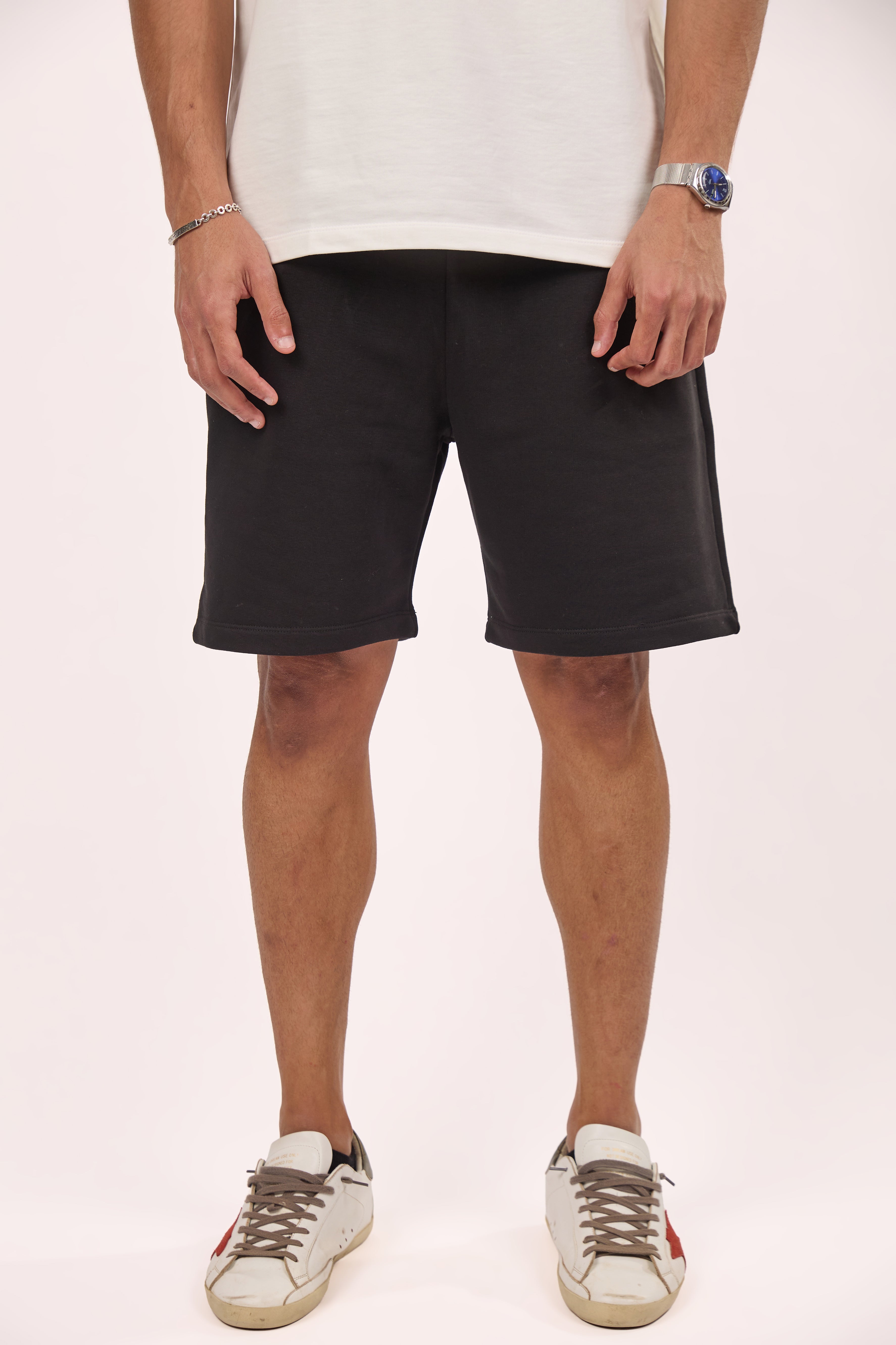 Black Cotton Short