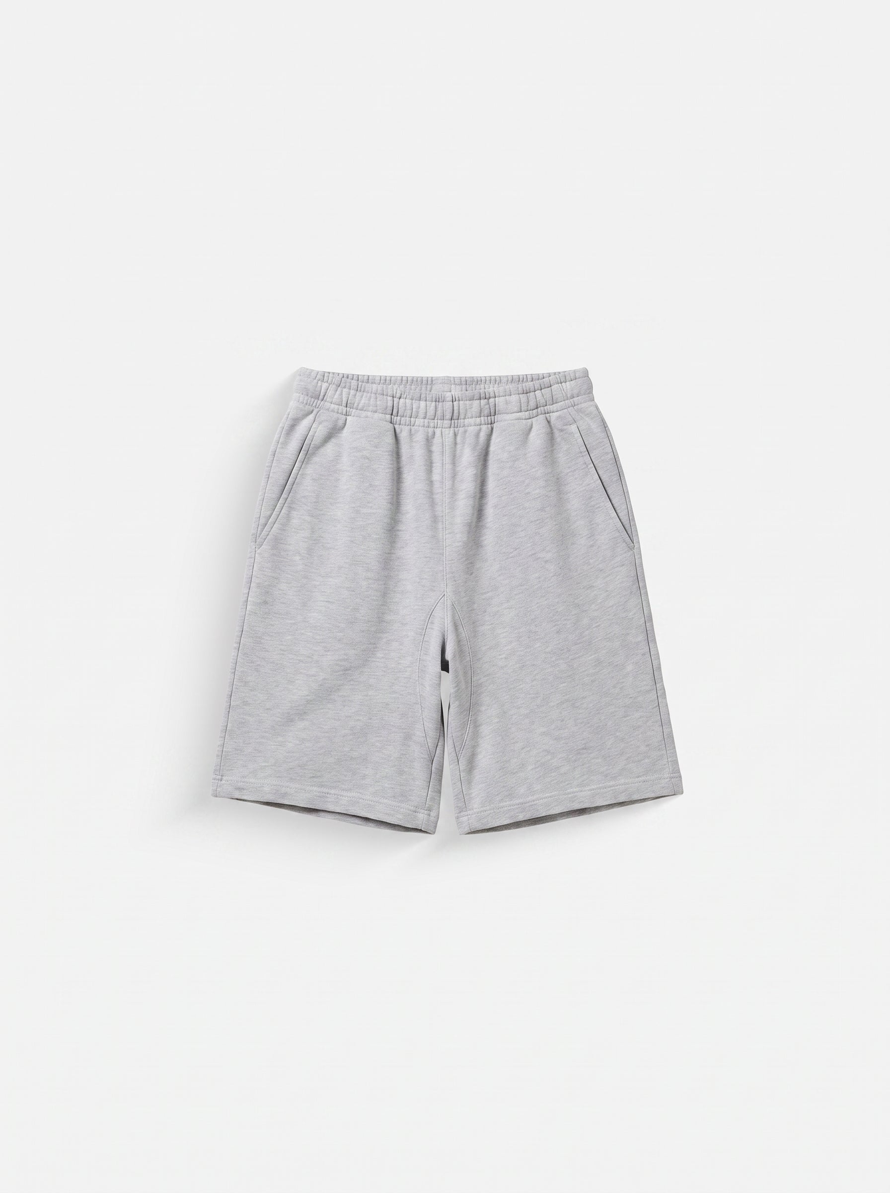 Light Gray Cotton Short