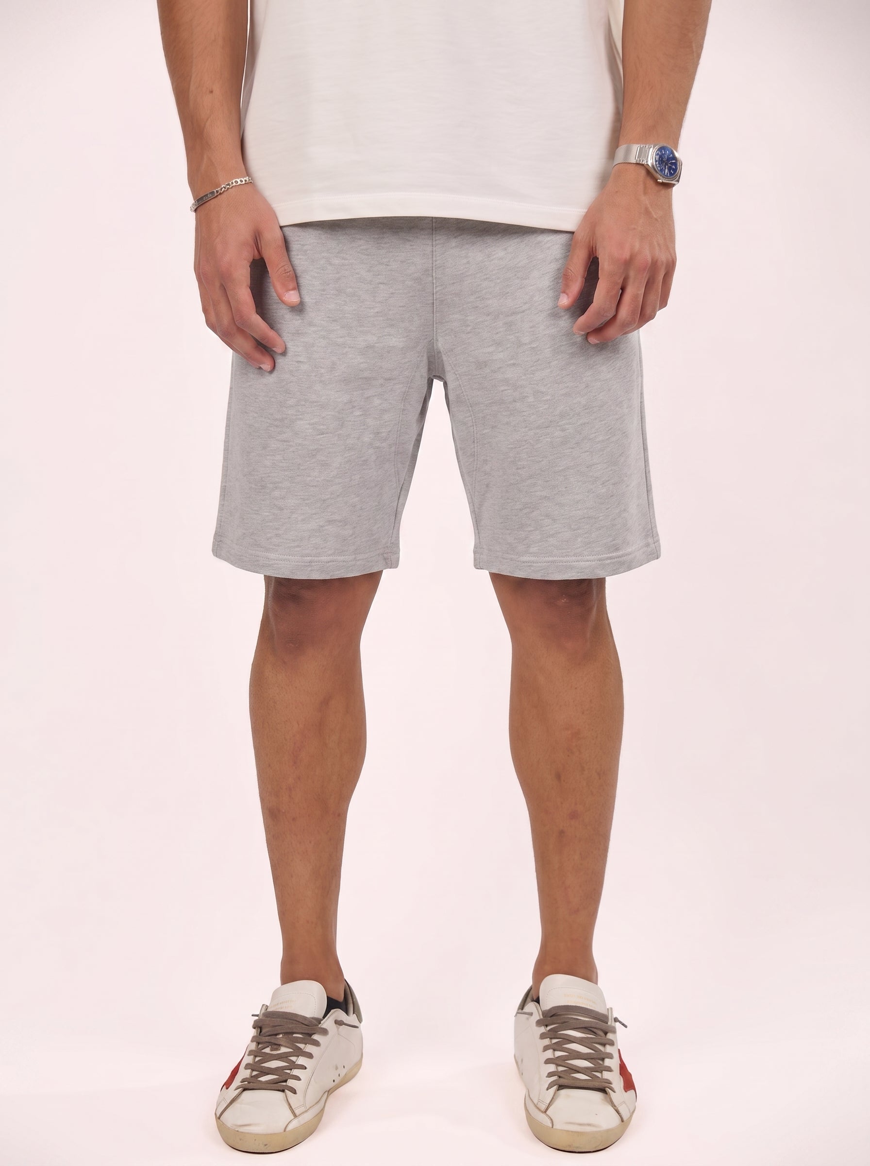 Light Gray Cotton Short