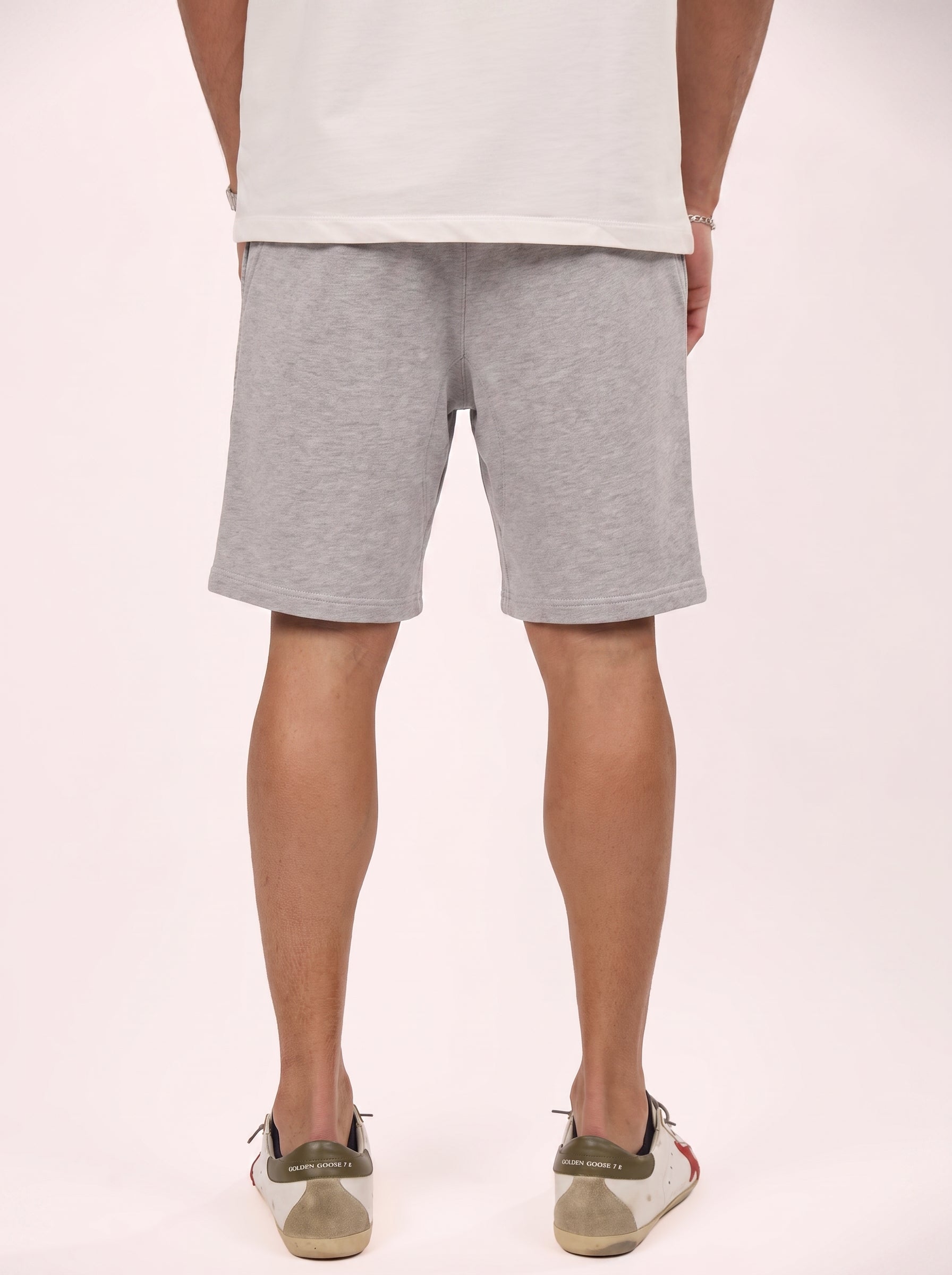Light Gray Cotton Short