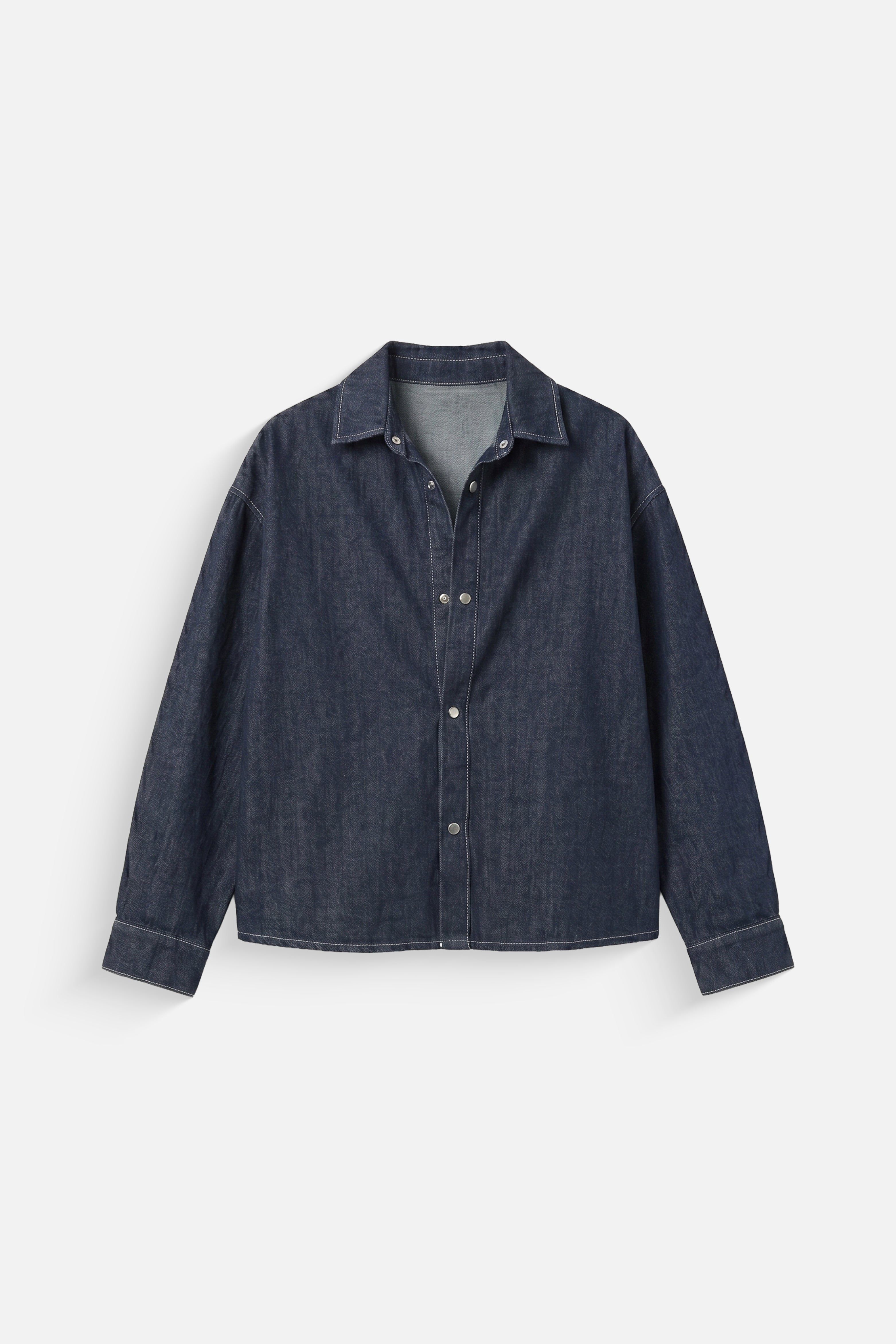 Lightweight jeans shirt