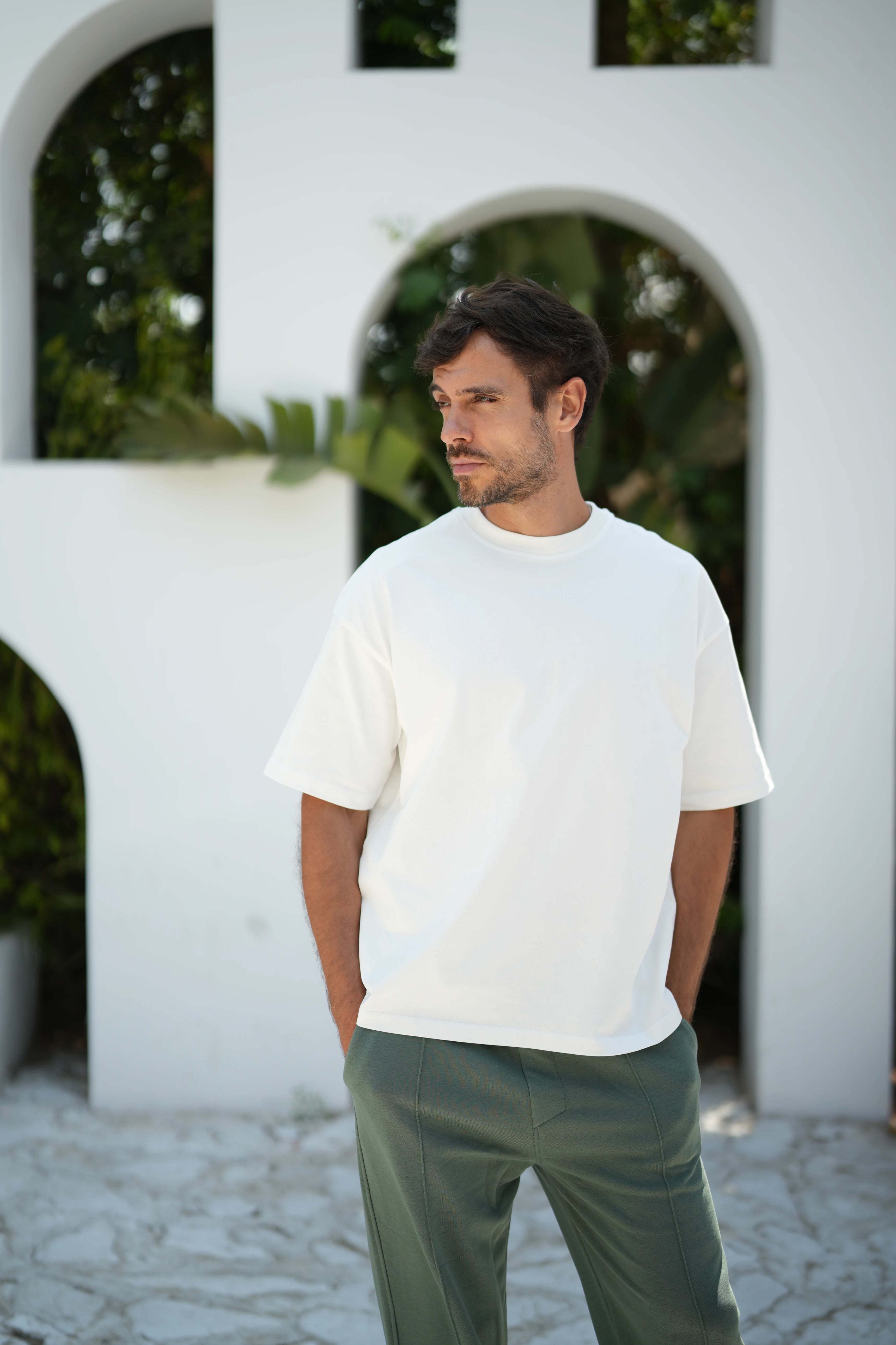 T-shirt Oversize Off White
