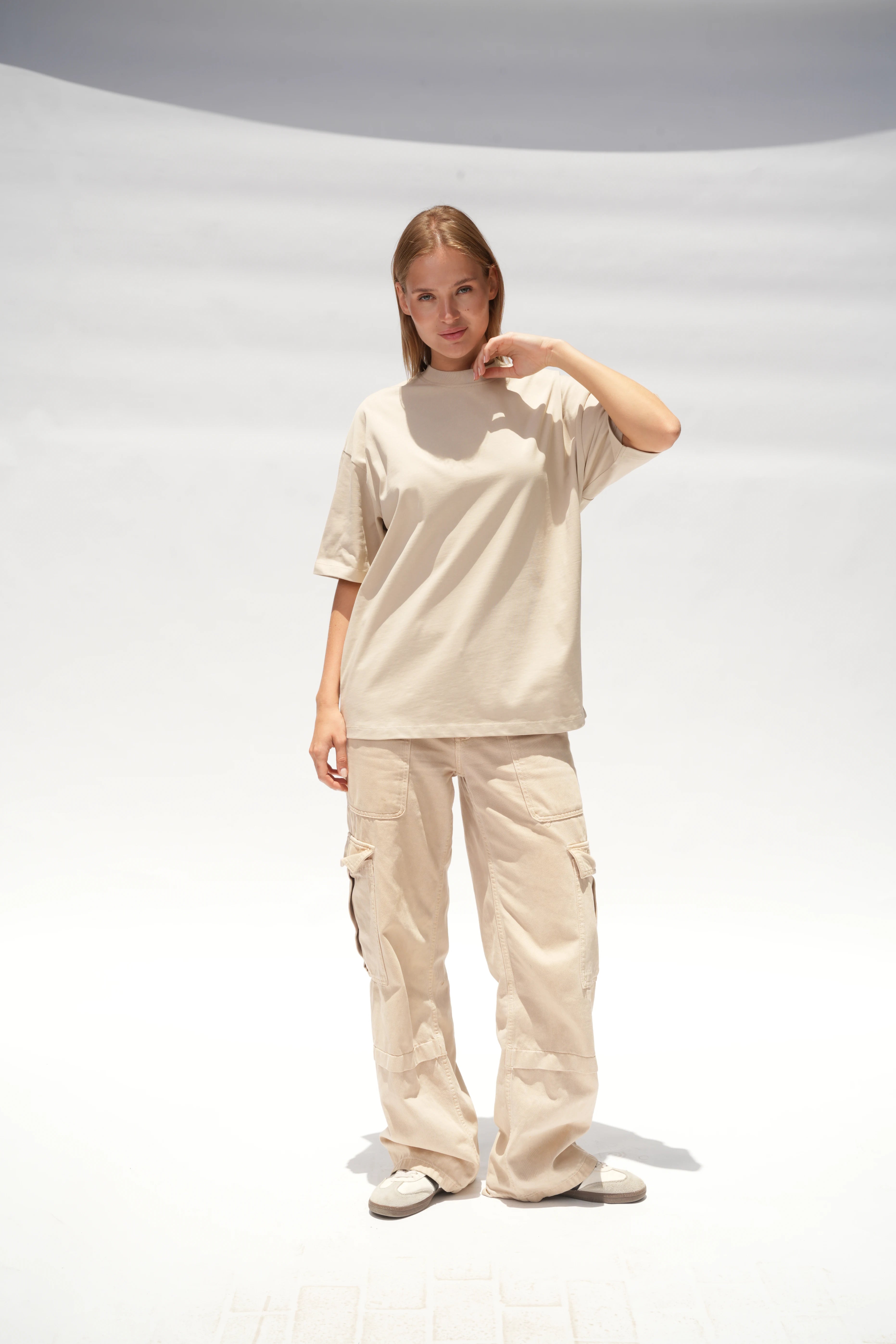 T-shirt Oversize Beige