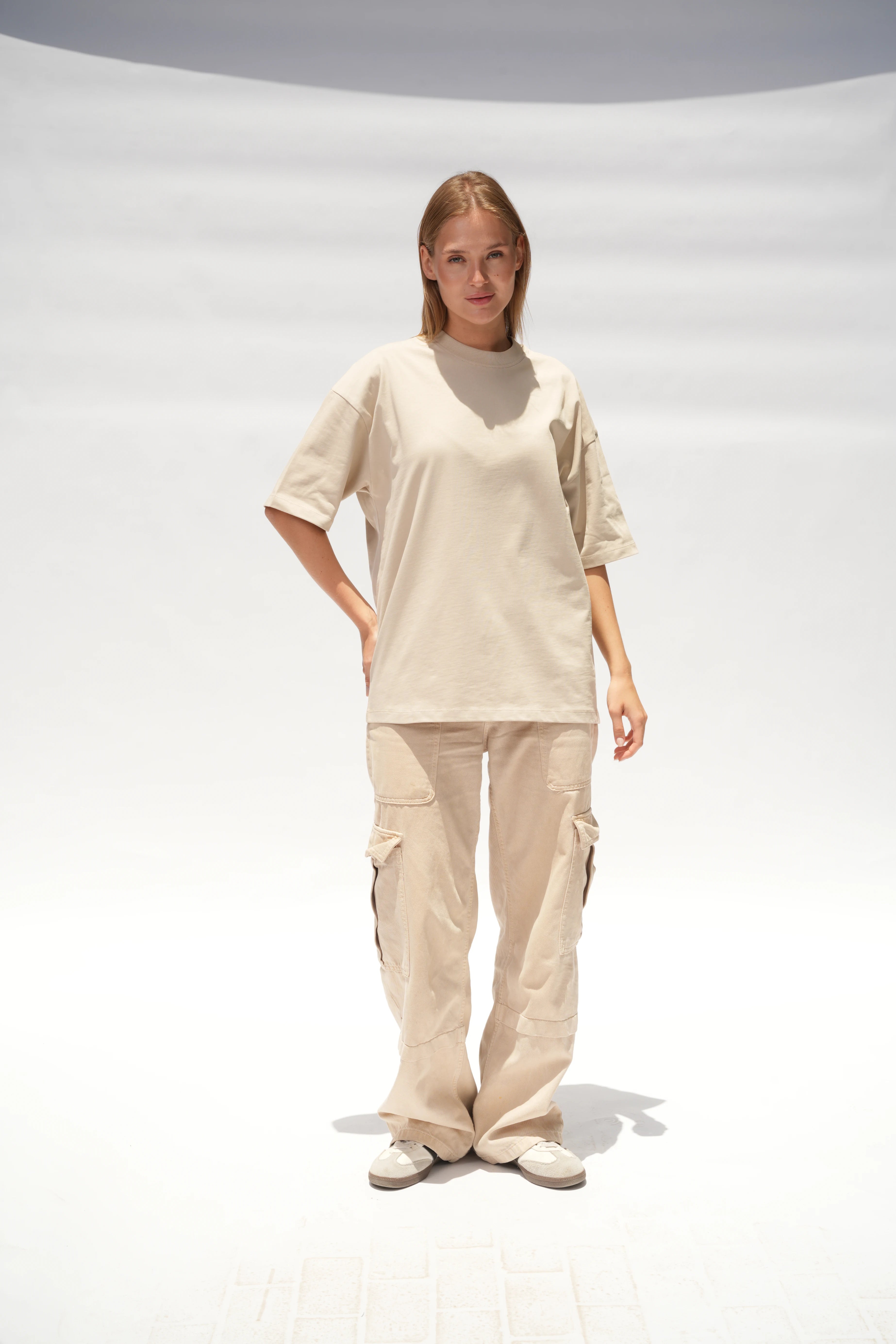 T-shirt Oversize Beige