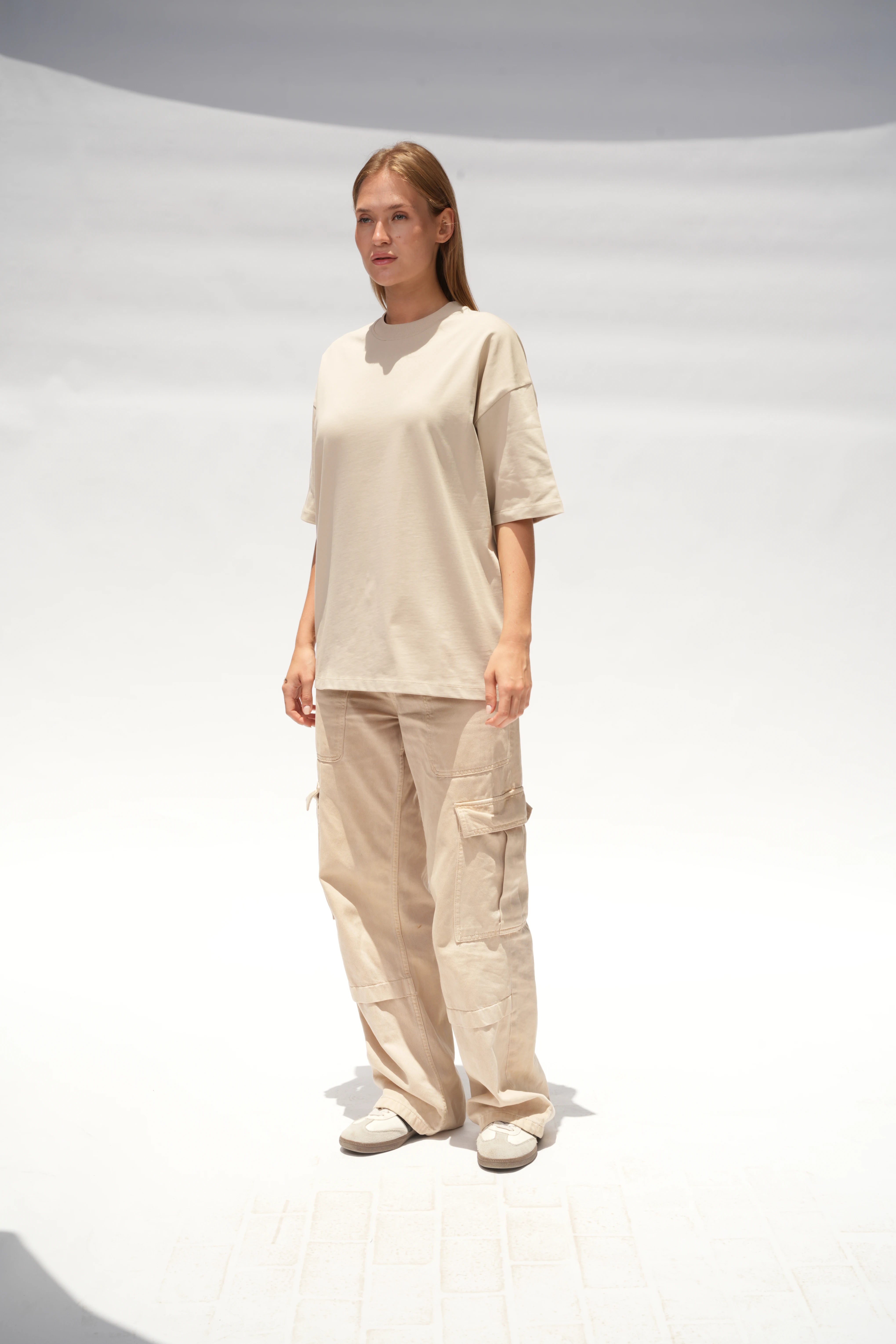 T-shirt Oversize Beige