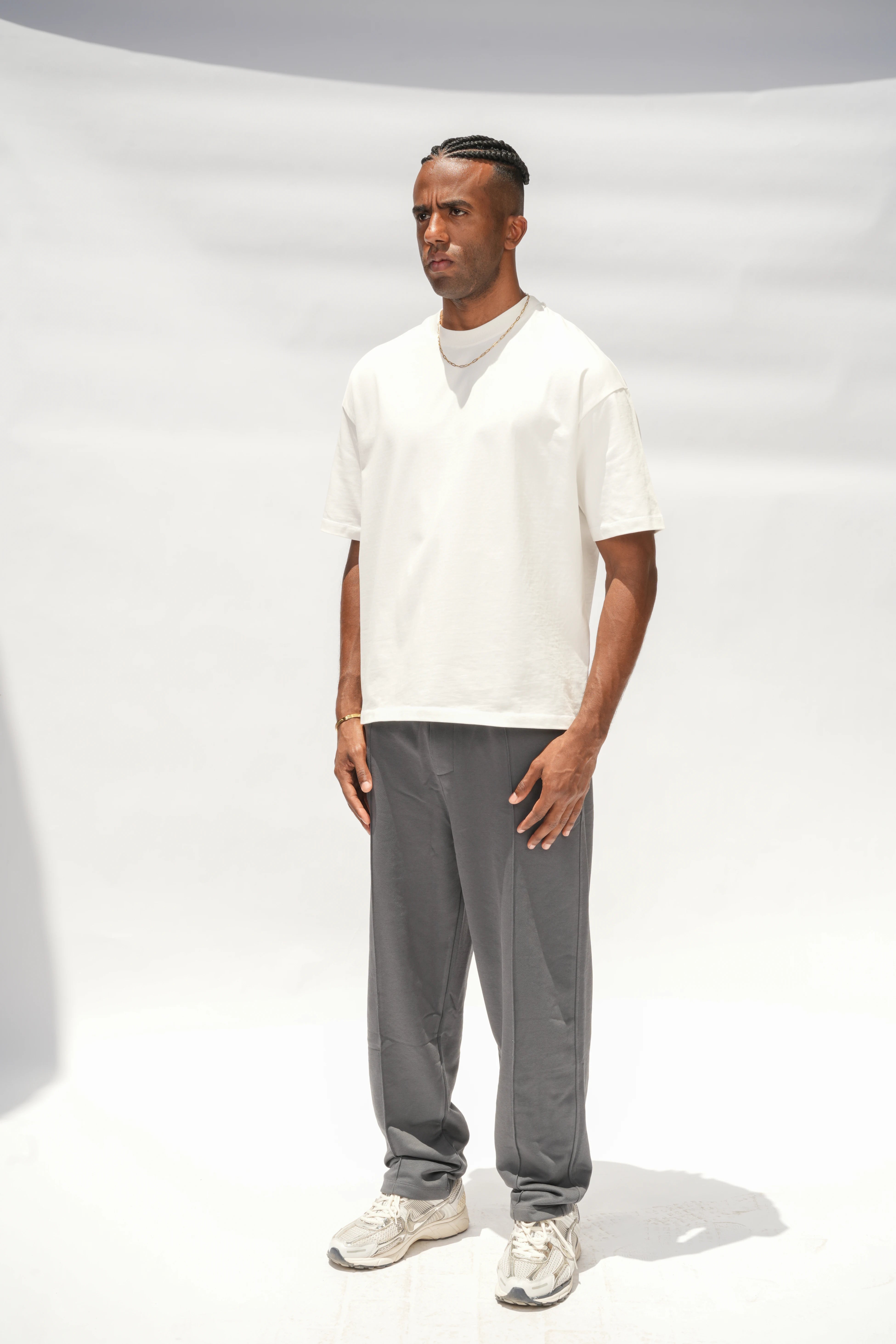 Sweatpants lined comfy Charcoal
