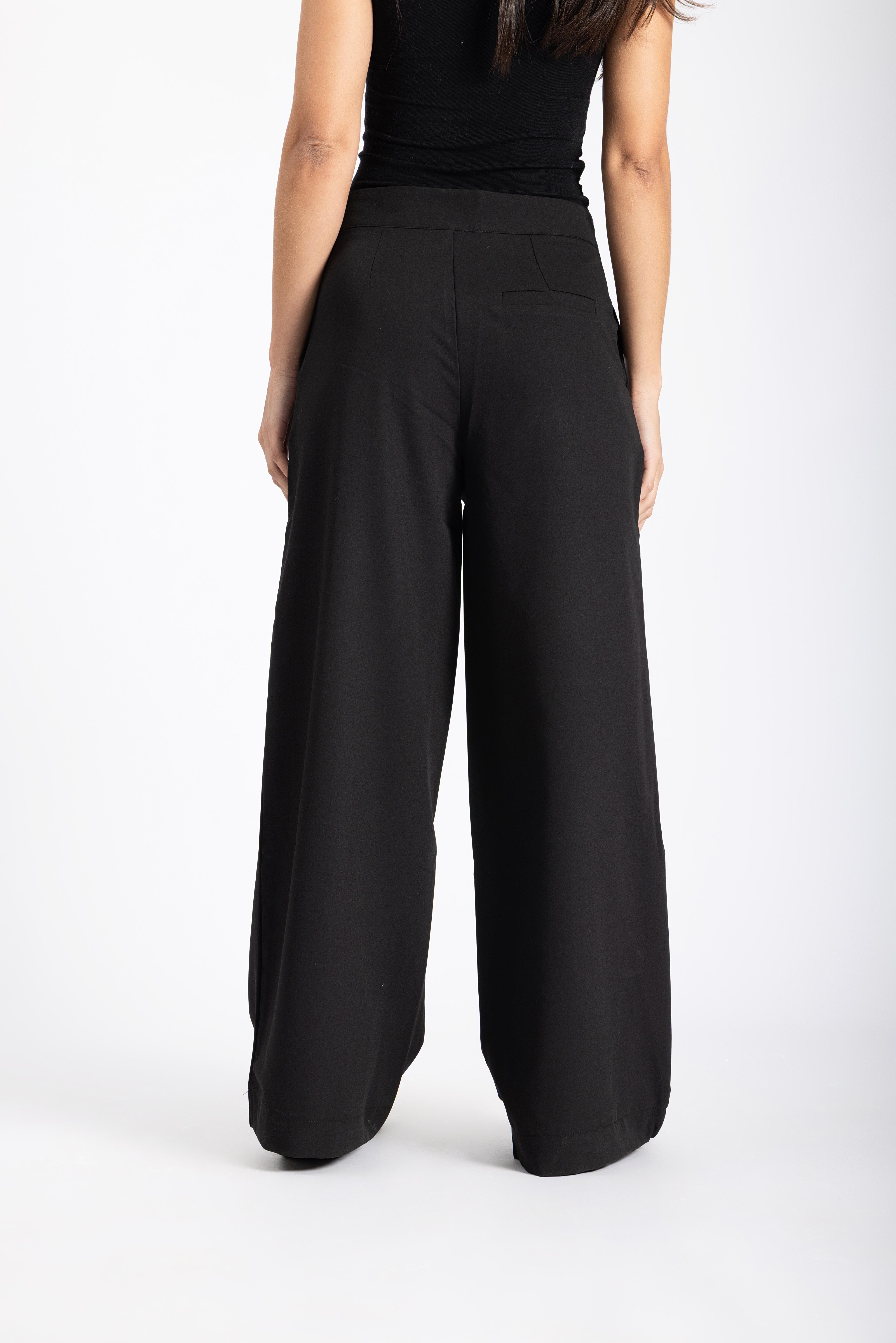Soft Wide Leg Trousers