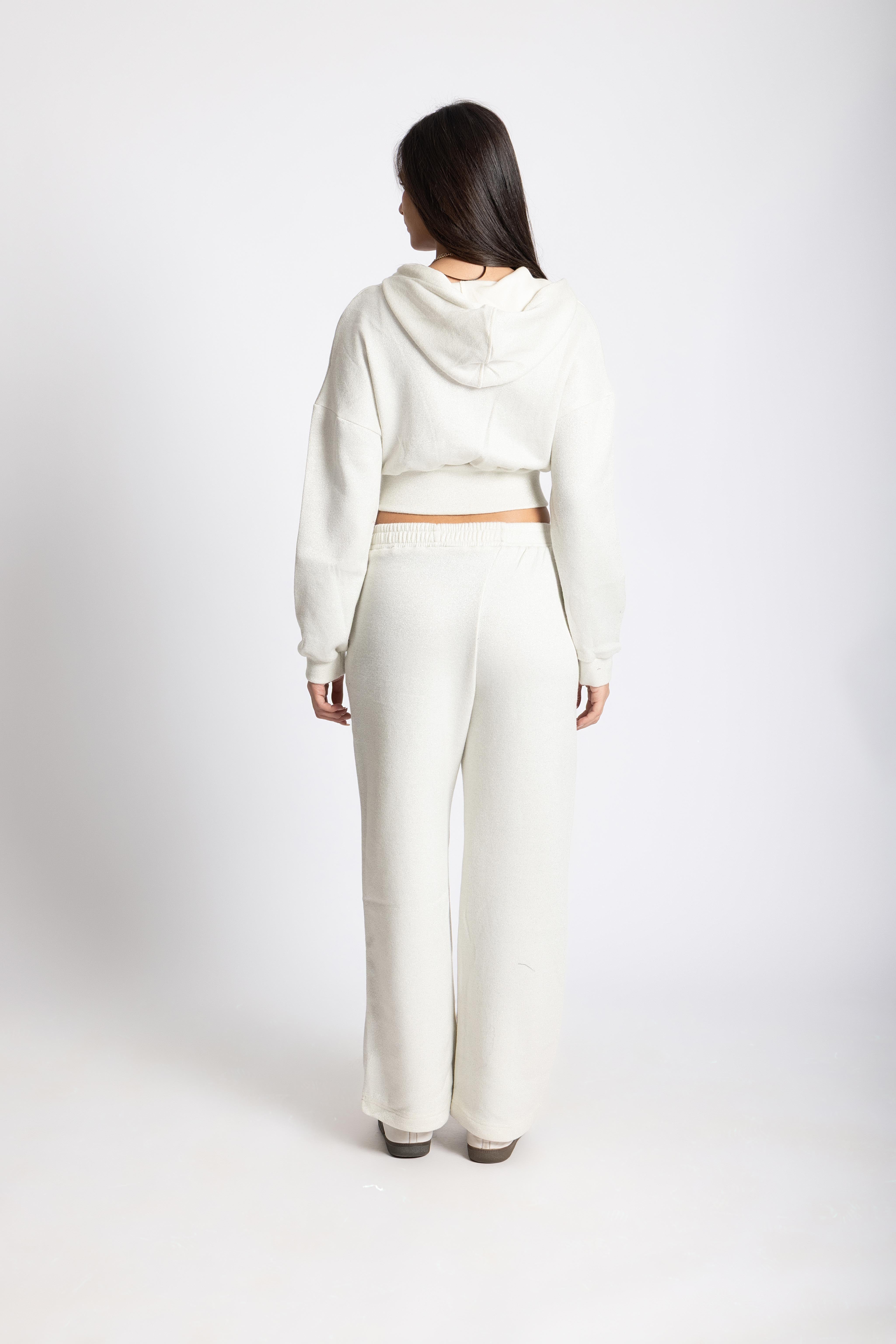 Metallic thread set Off White