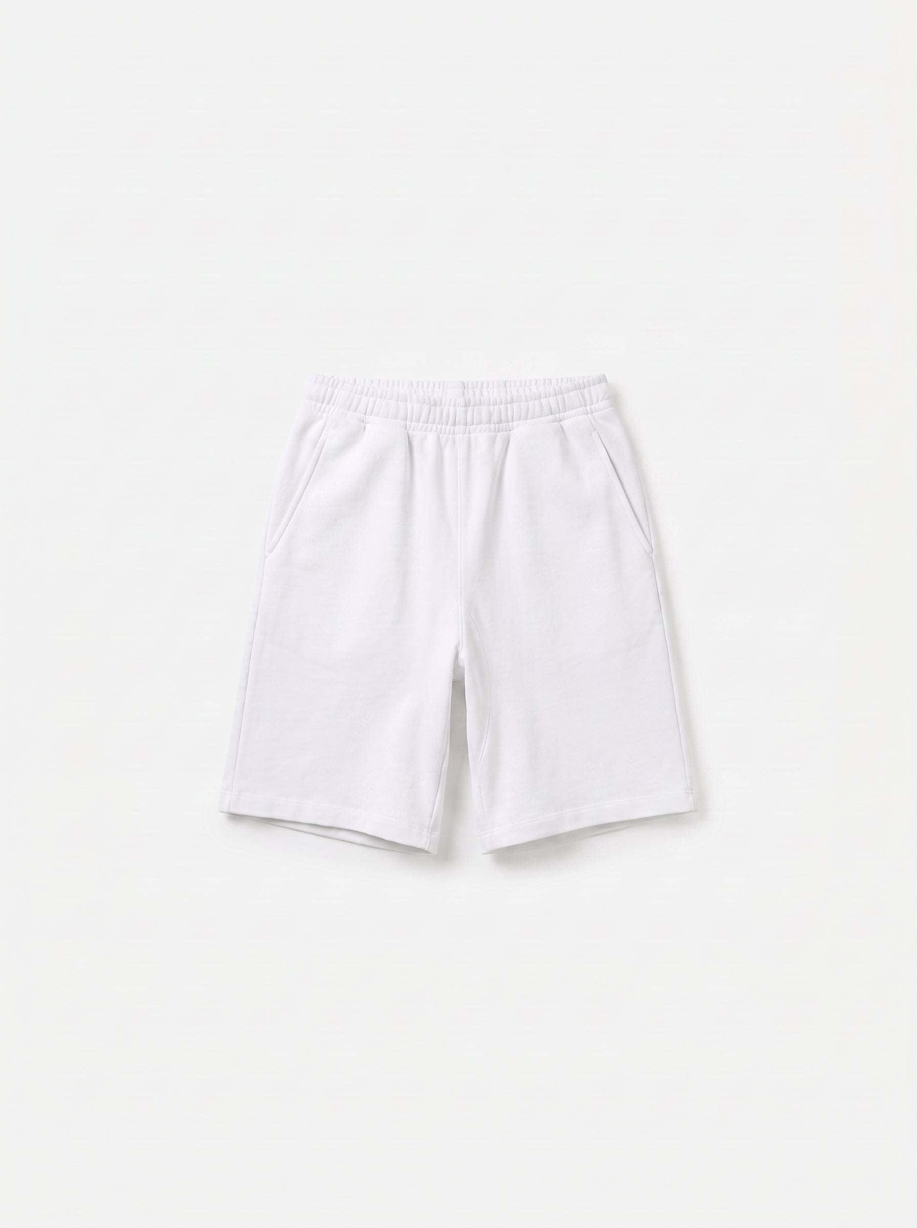 White Cotton Short