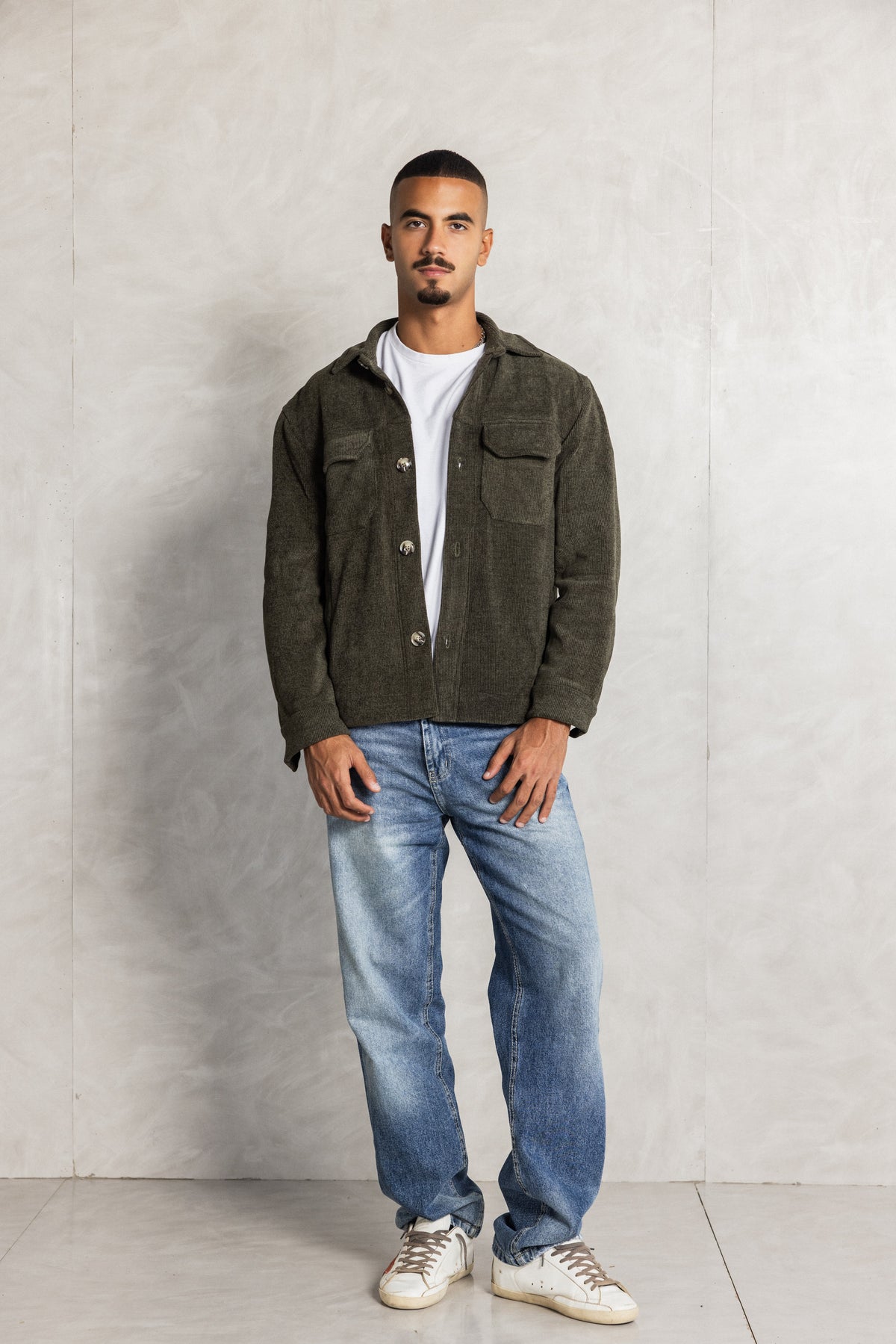 Olive Corduroy Jacket