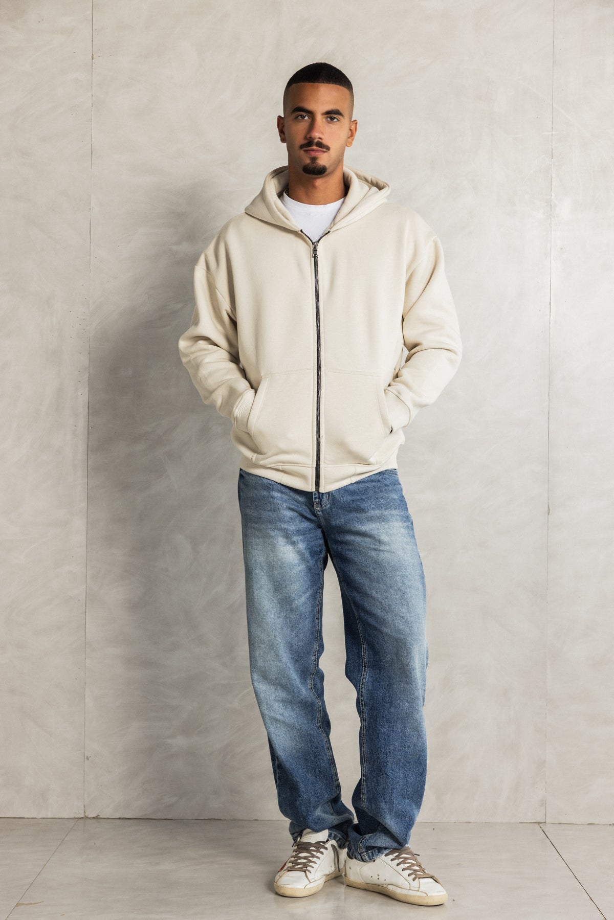 Beige Sweatshirt