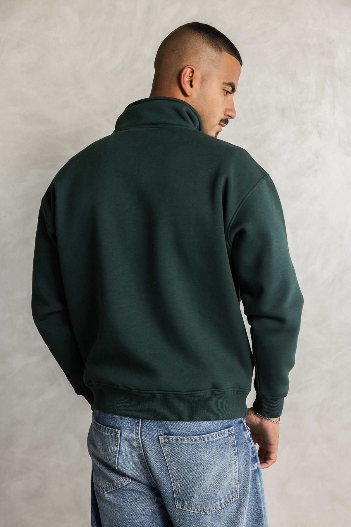 Dark Green Quarter-Zip