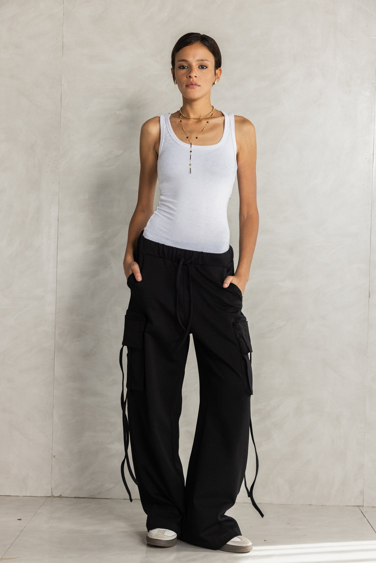 Black Cargo Pants