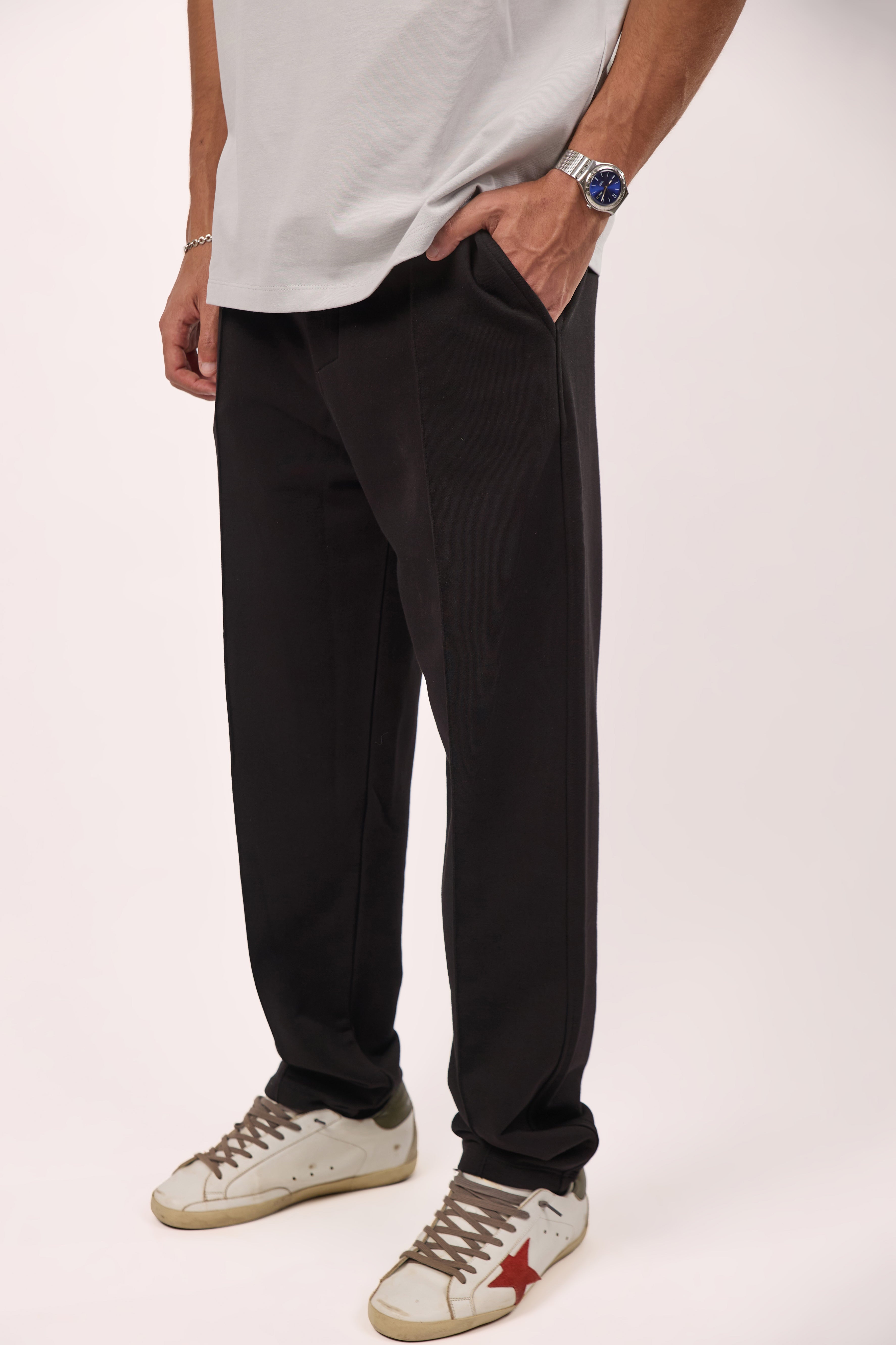 Sweatpants lined comfy Black