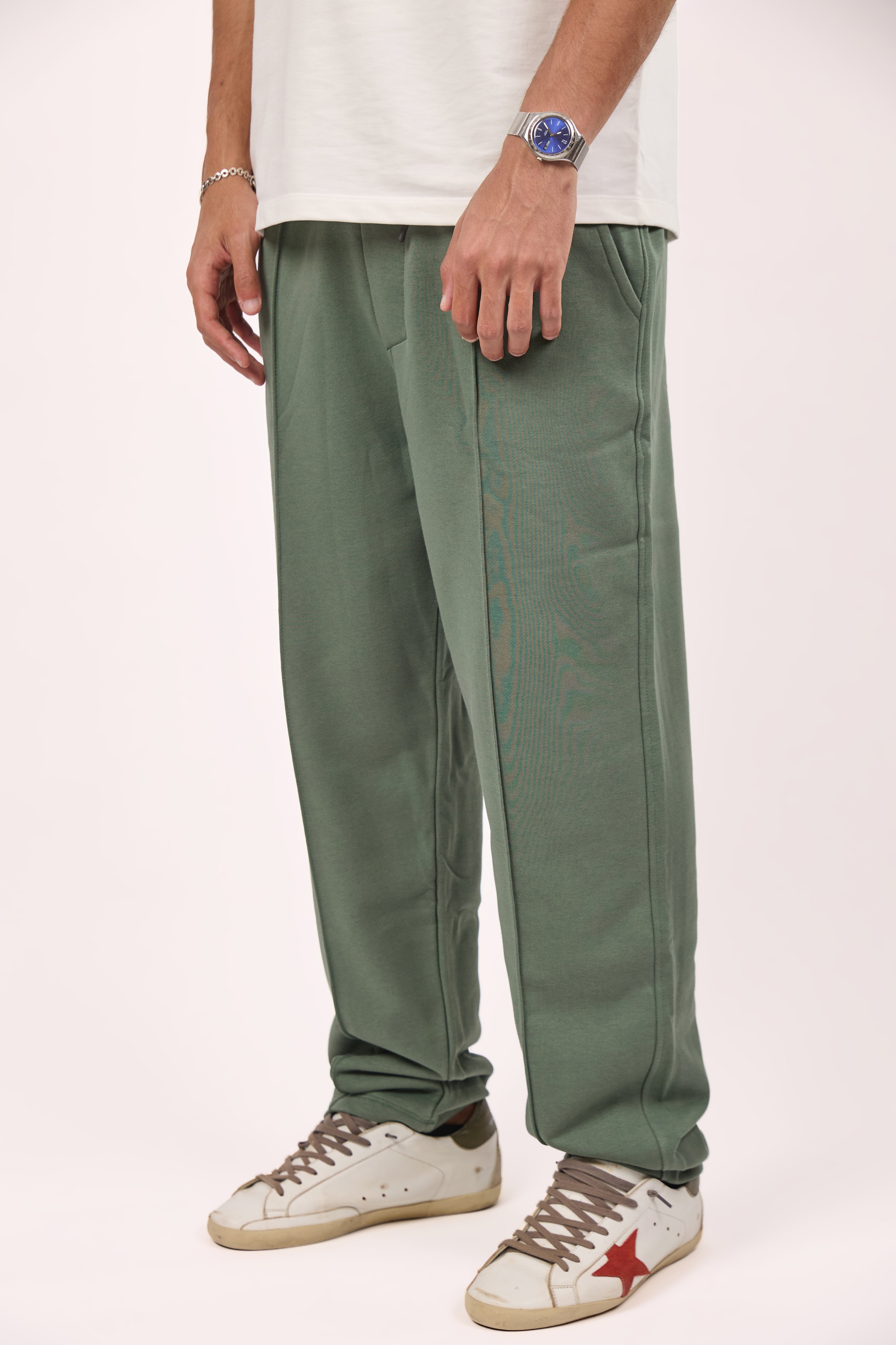 Sweatpants lined comfy Green