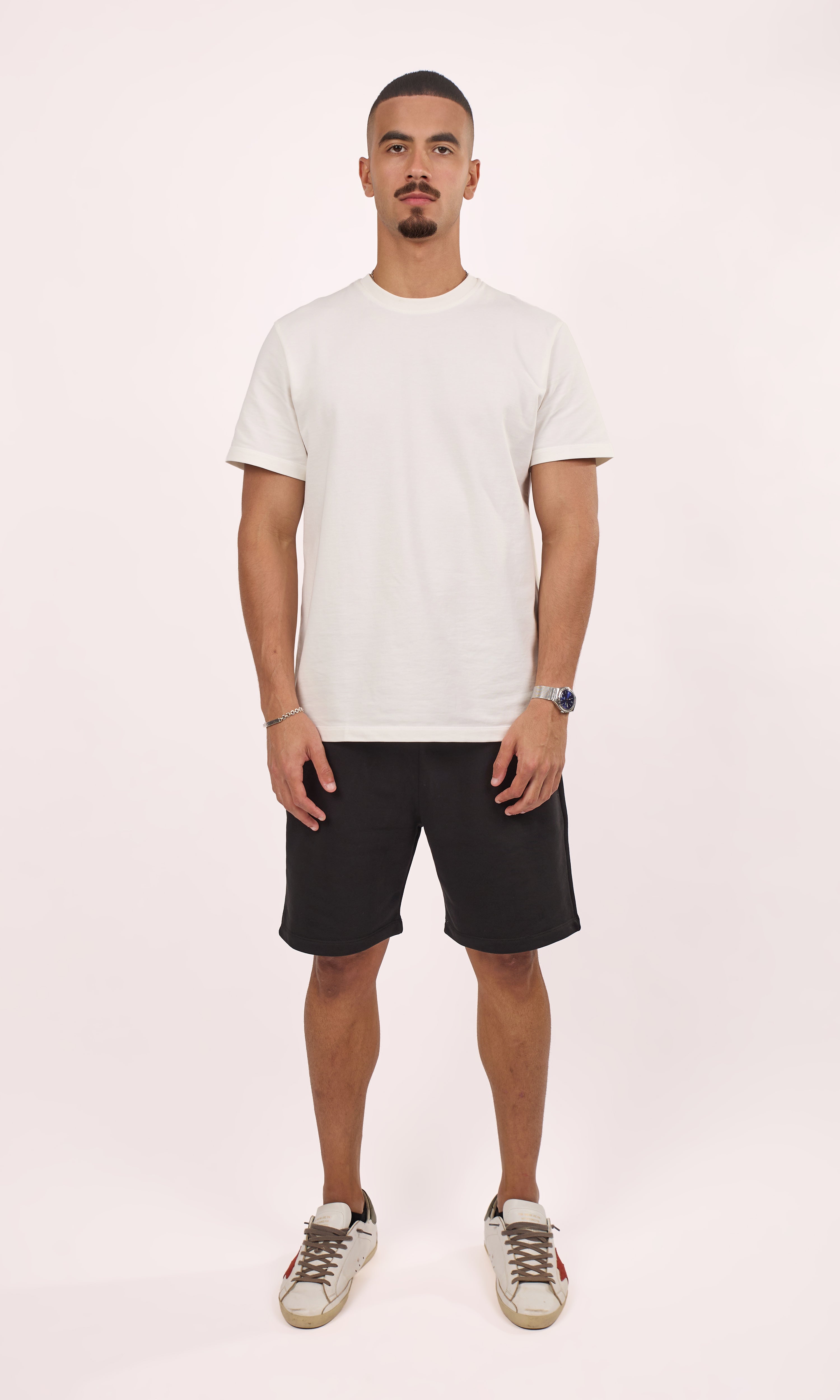 Black Cotton Short