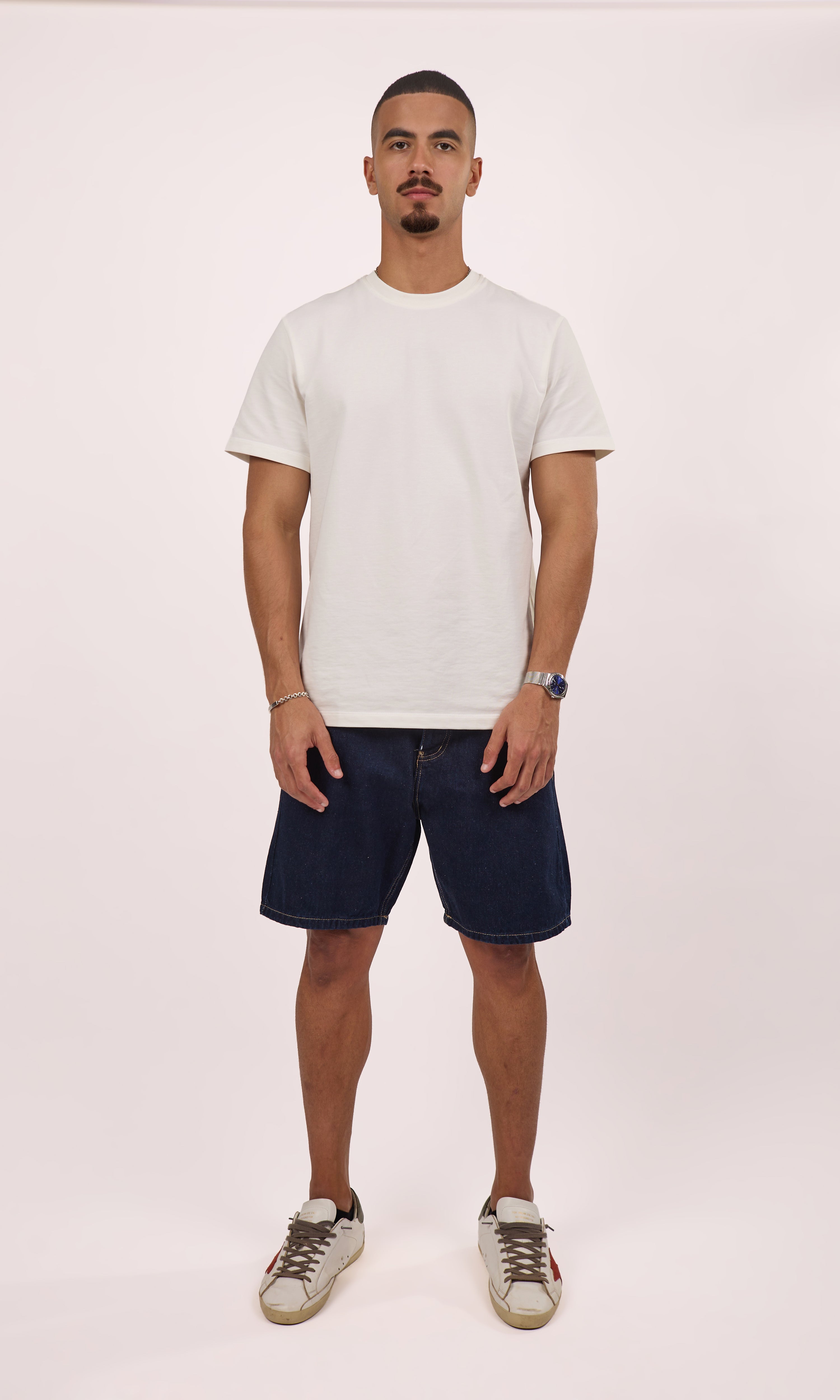 Regular Fit Denim short Navy Blue