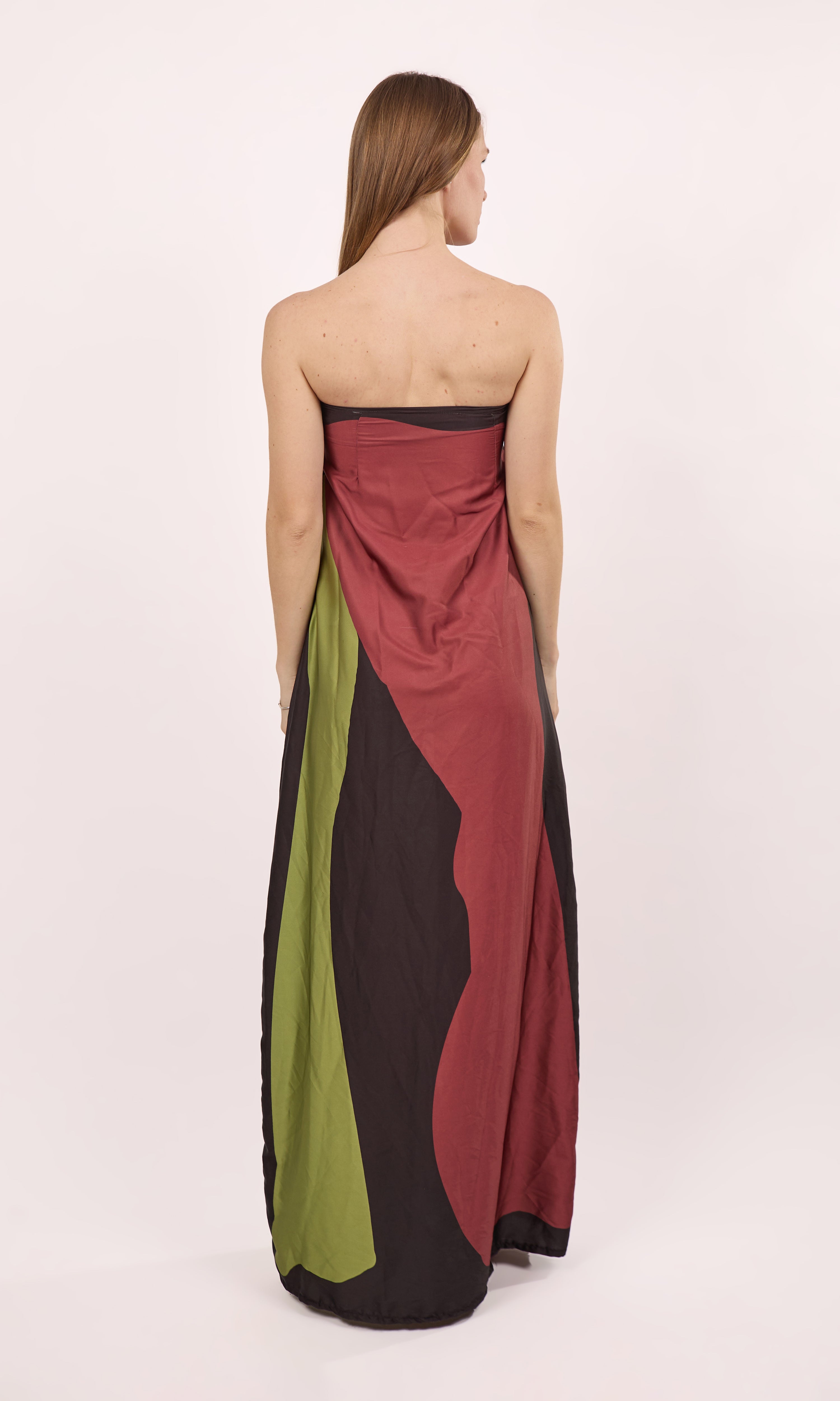 Strapless Flower Dress