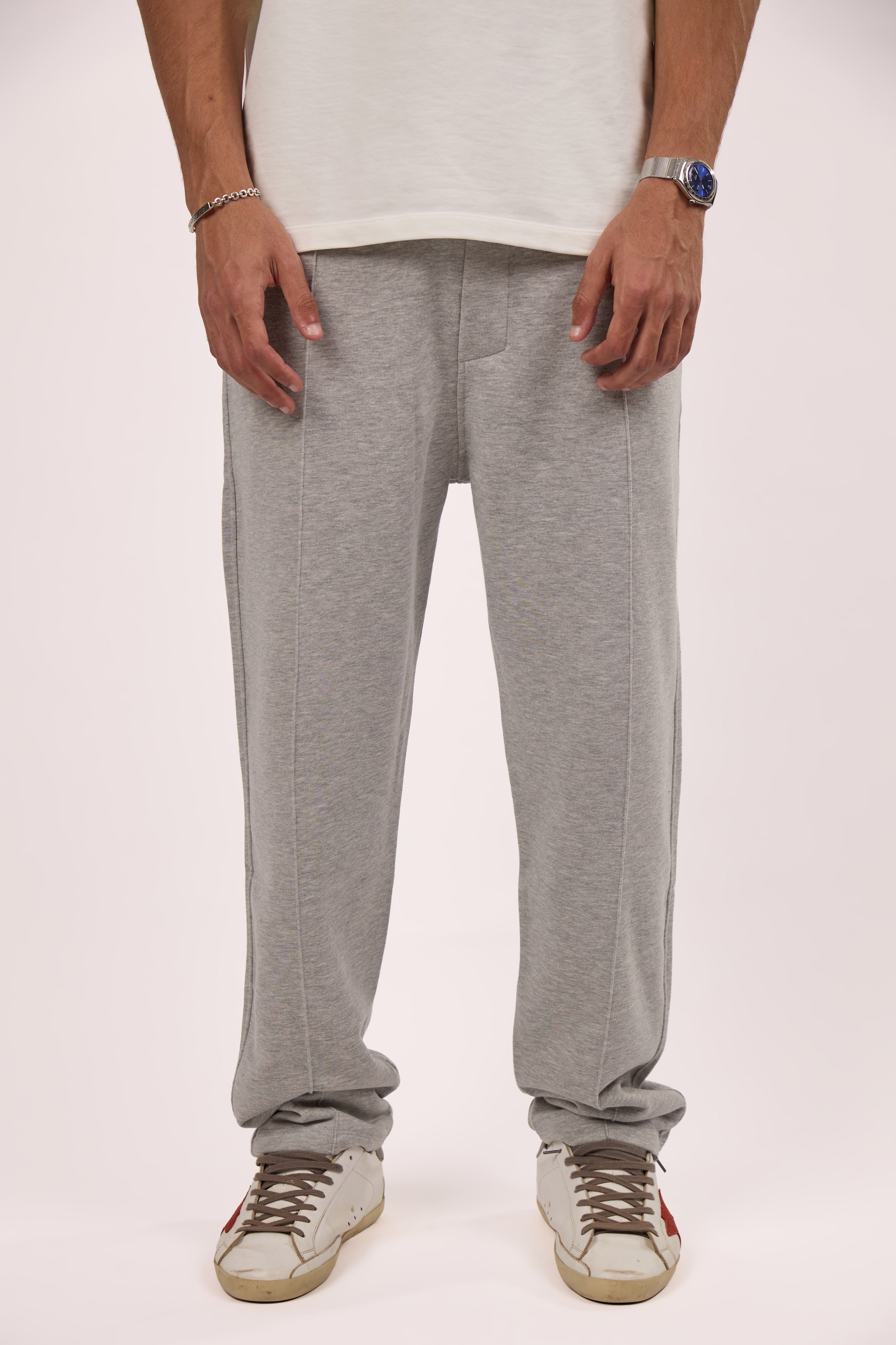 Sweatpants lined comfy Gray