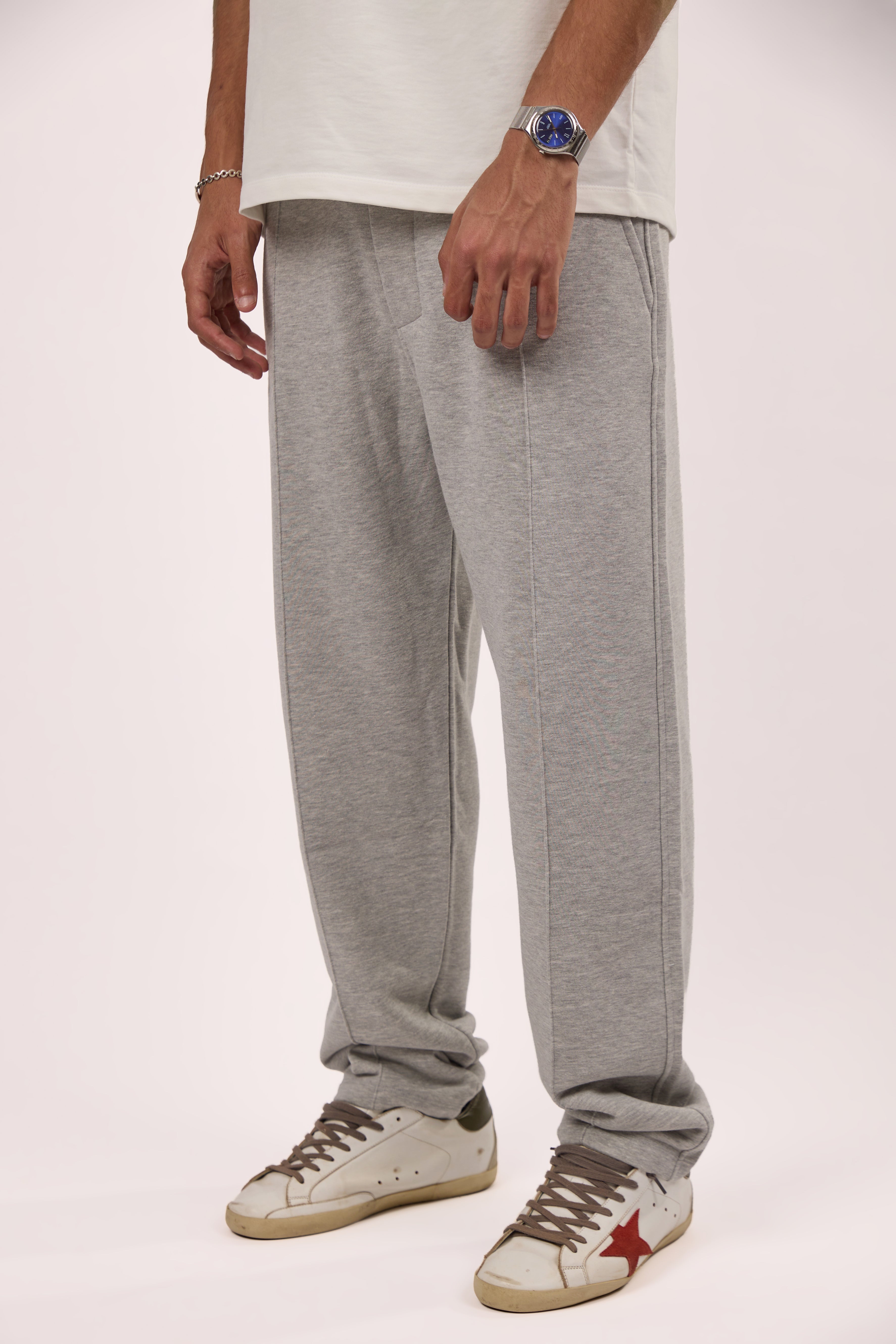 Sweatpants lined comfy Gray