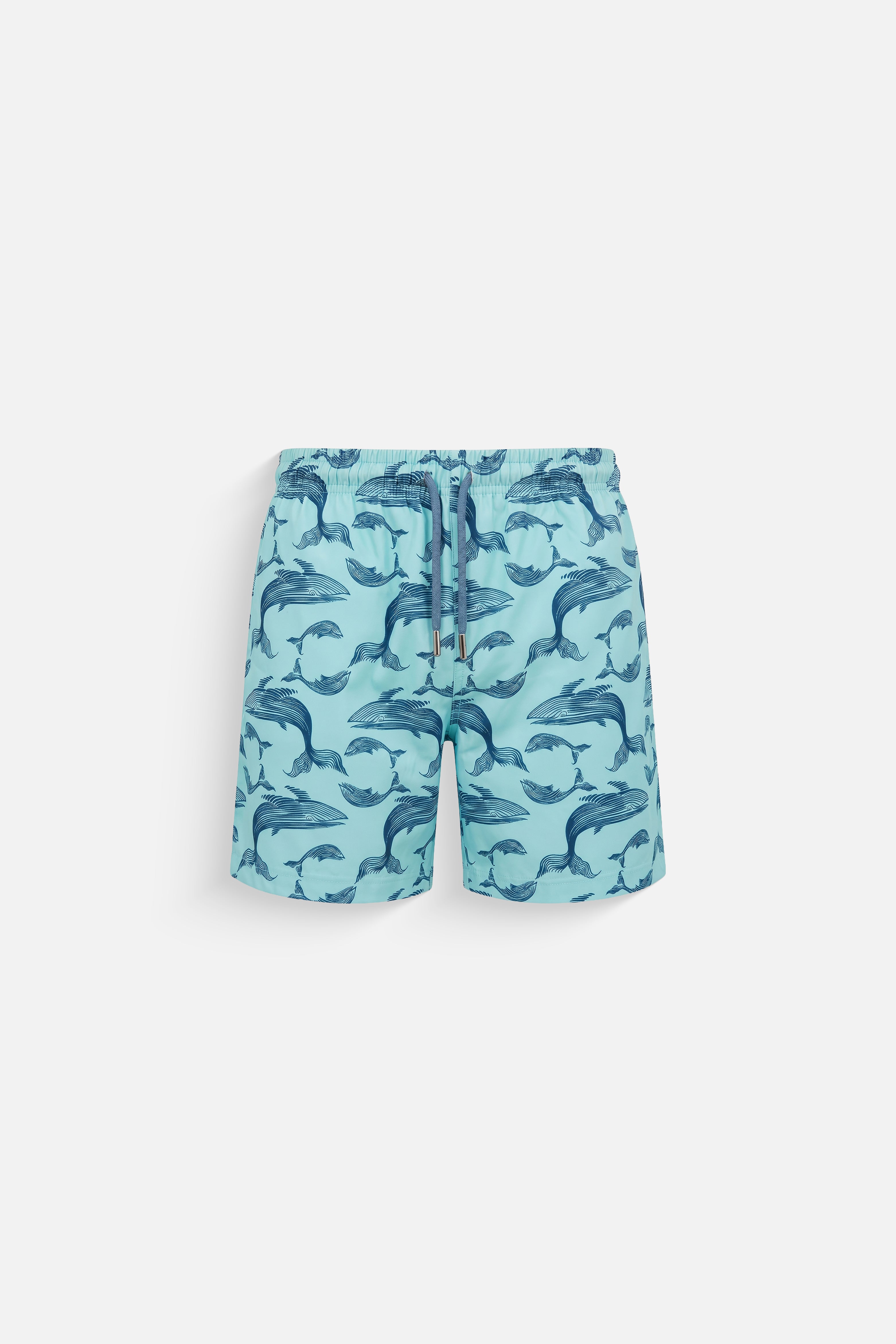 Ocean Blue Whale Swim shorts