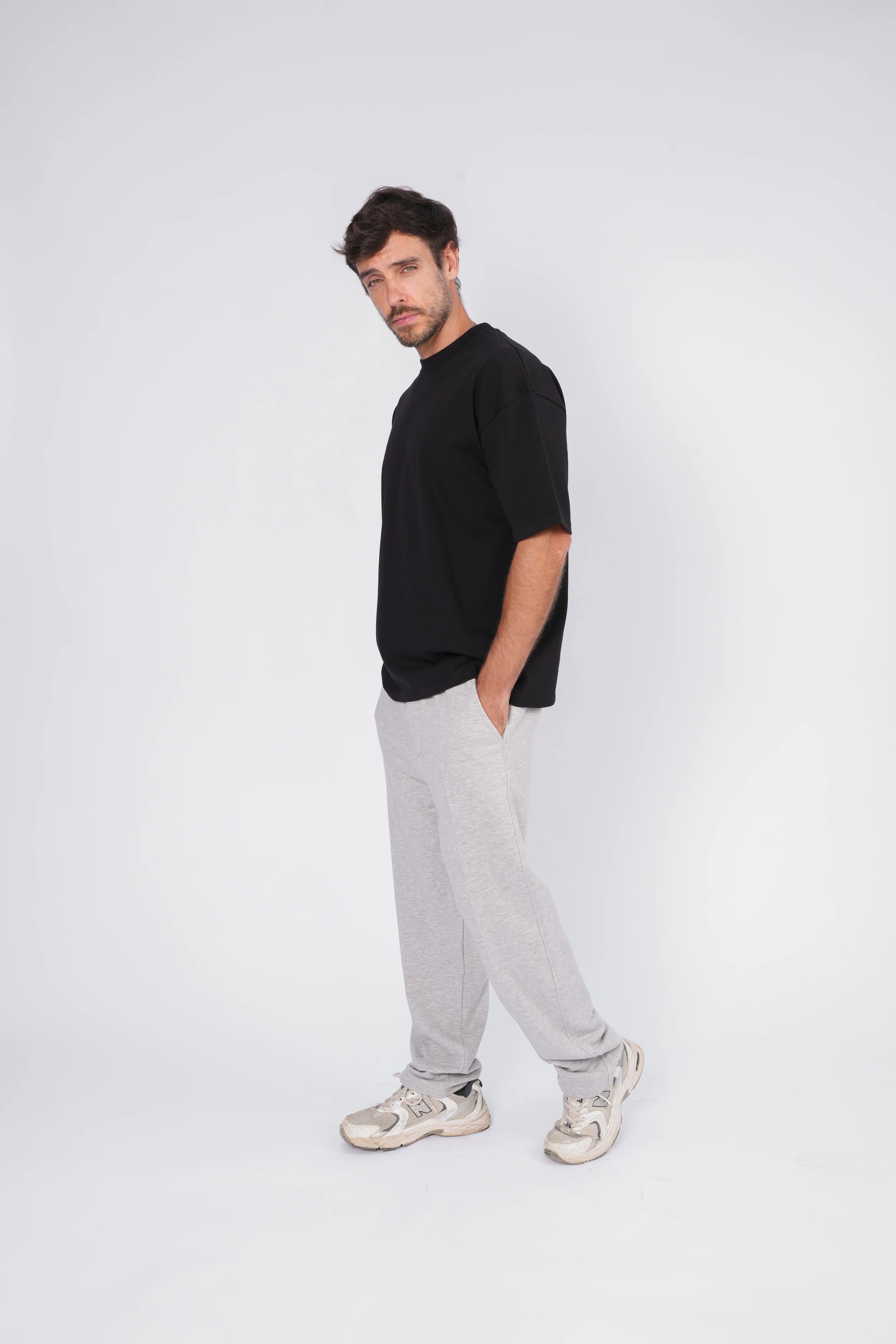 Sweatpants lined comfy Gray