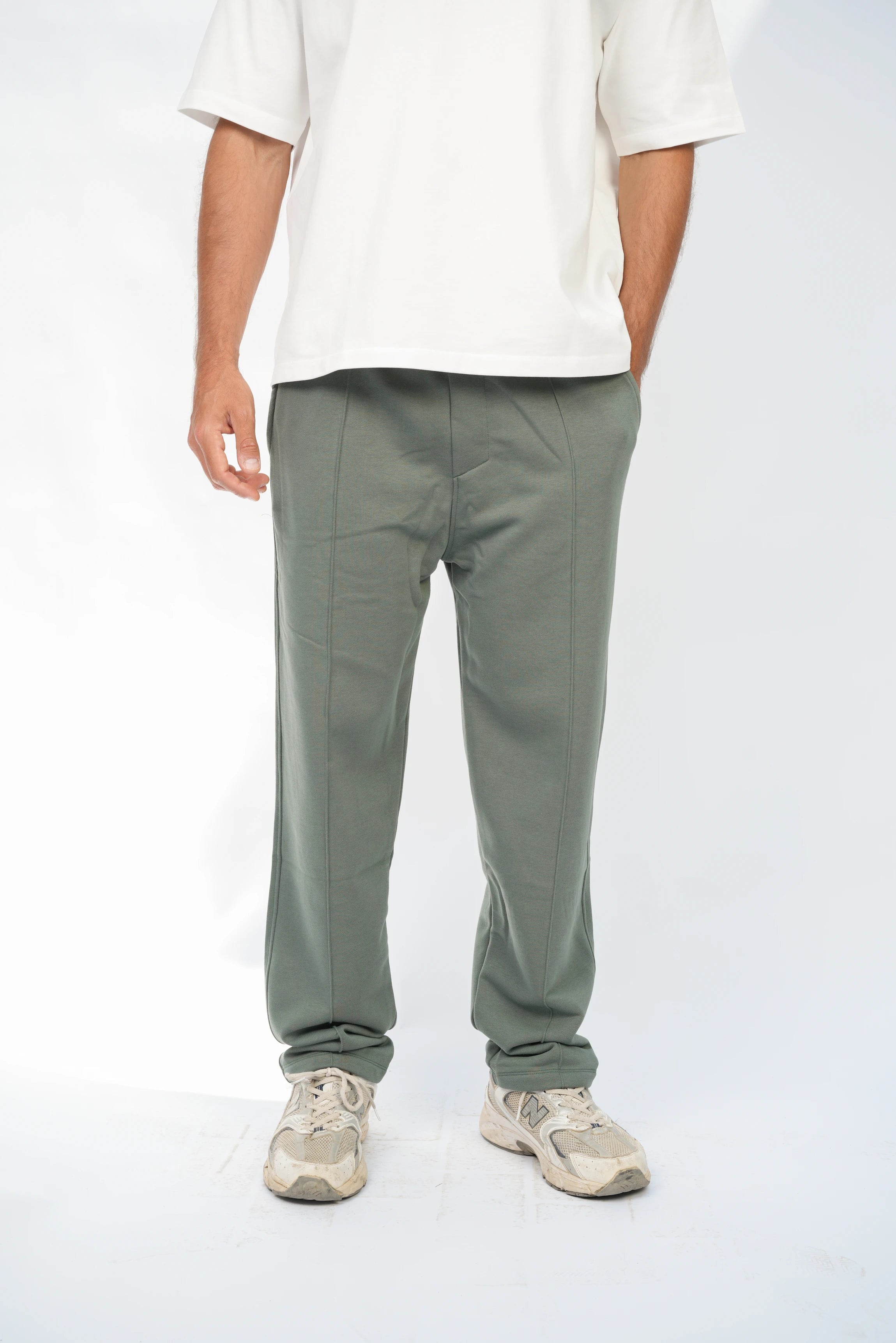 Sweatpants lined comfy Green