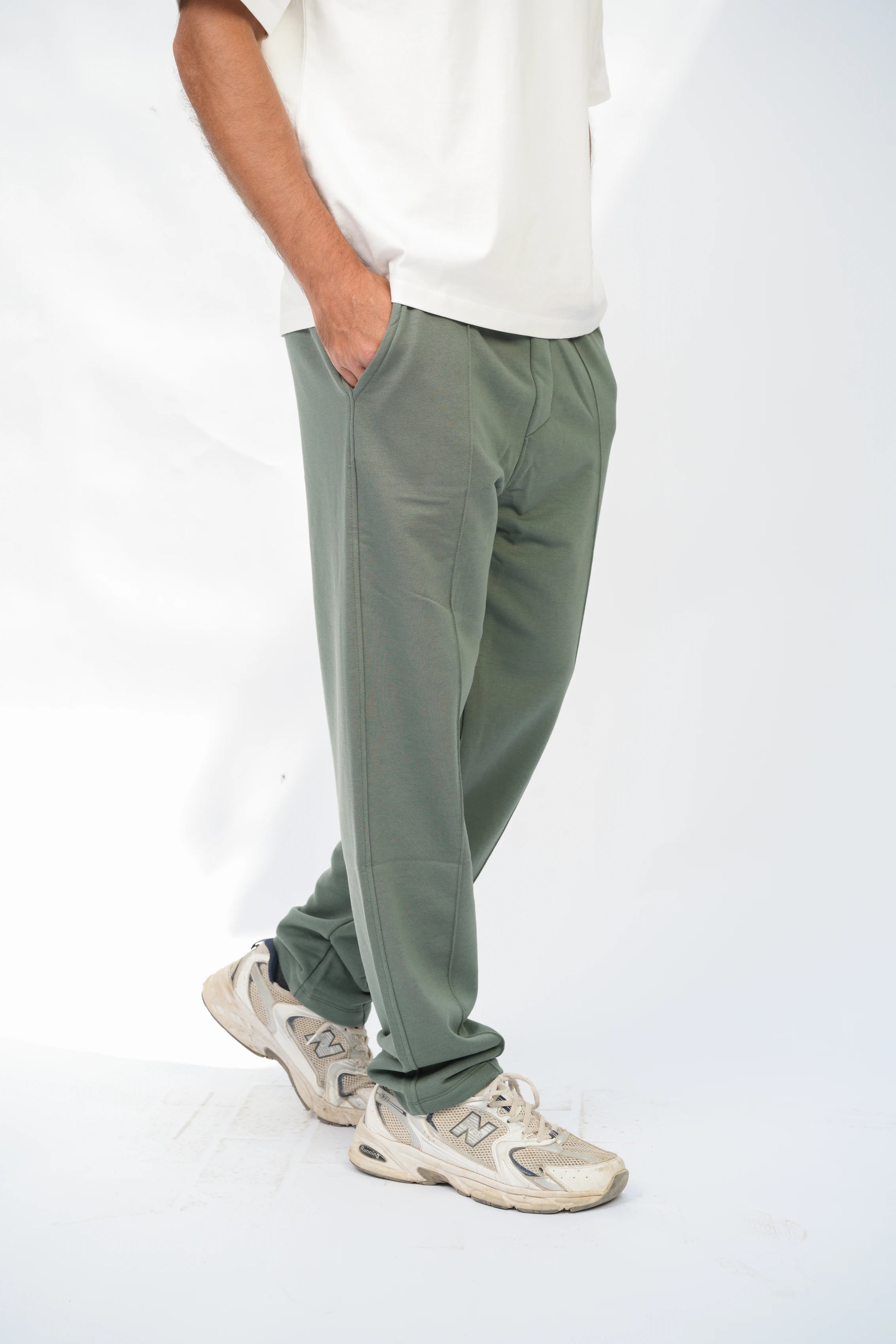 Sweatpants lined comfy Green