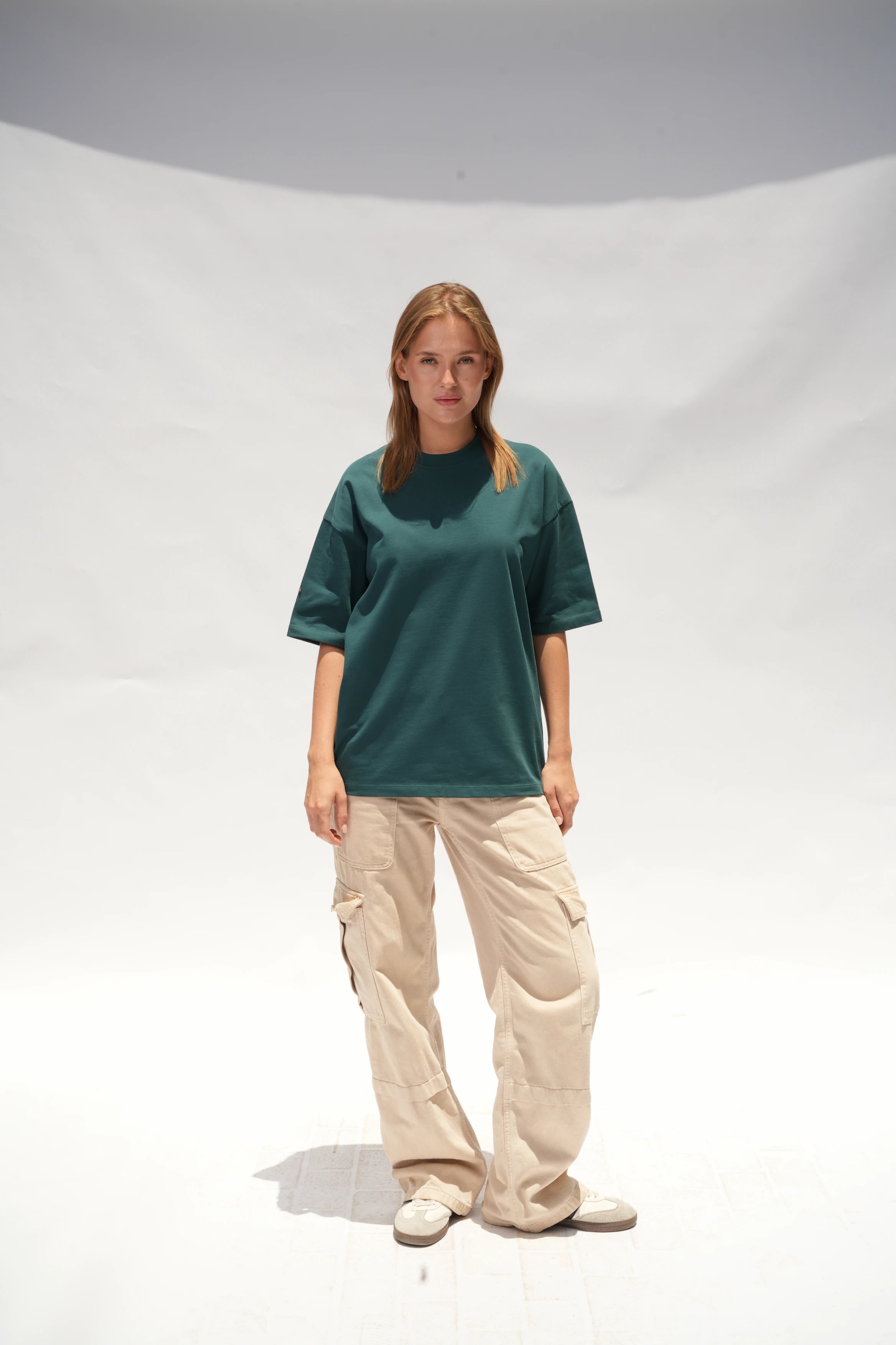 T-shirt Oversize Dark Green