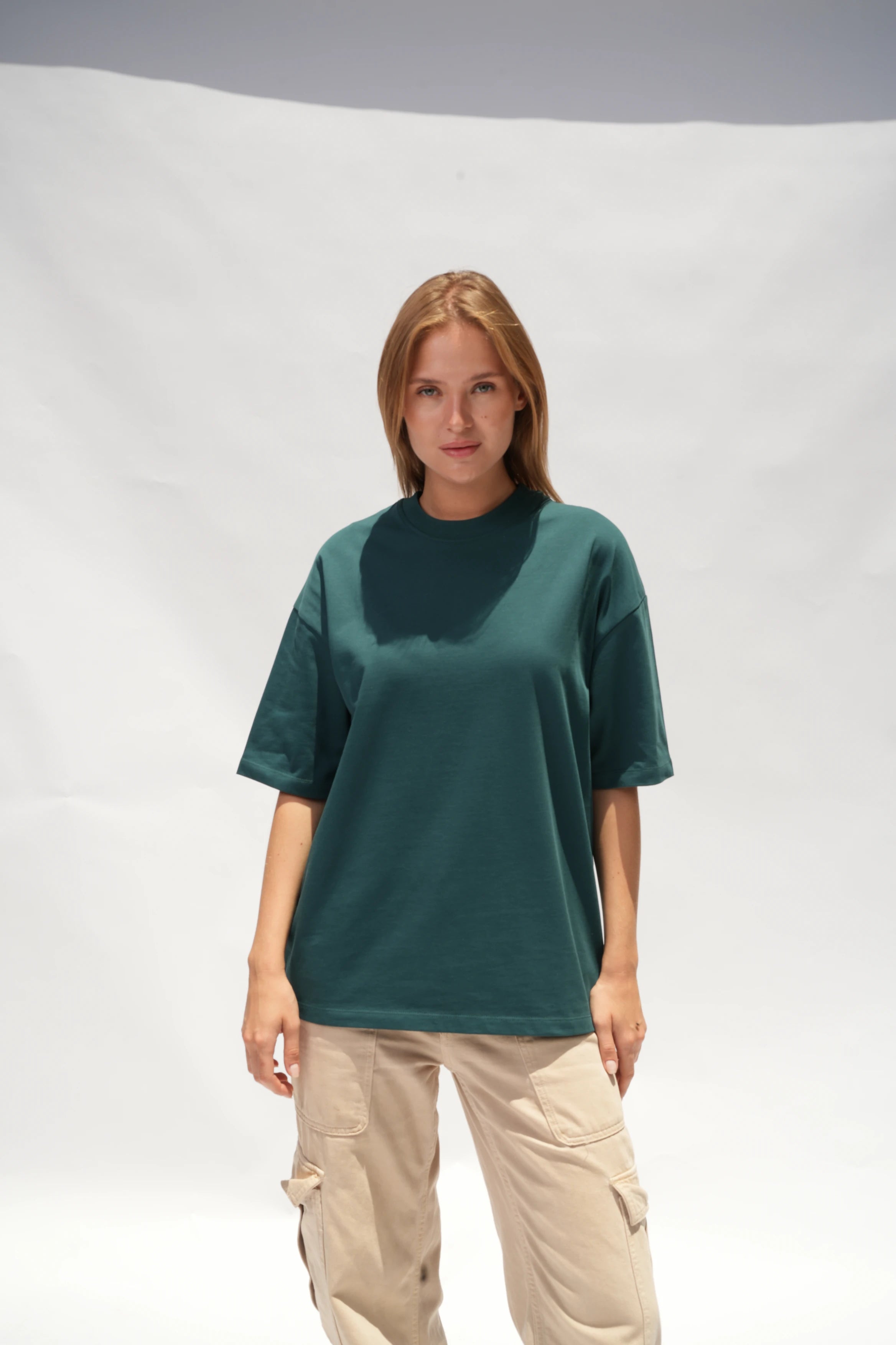 T-shirt Oversize Dark Green
