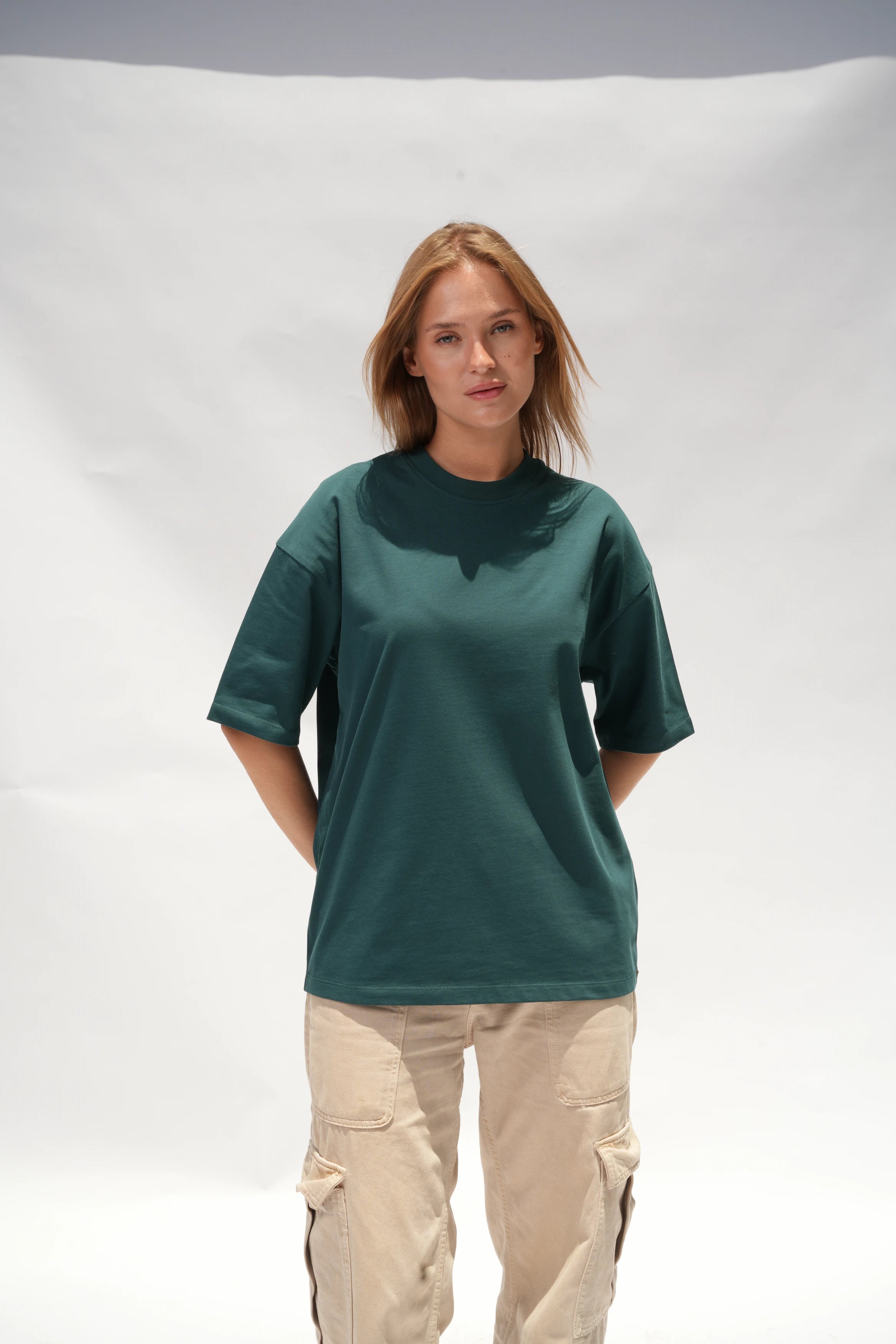 T-shirt Oversize Dark Green