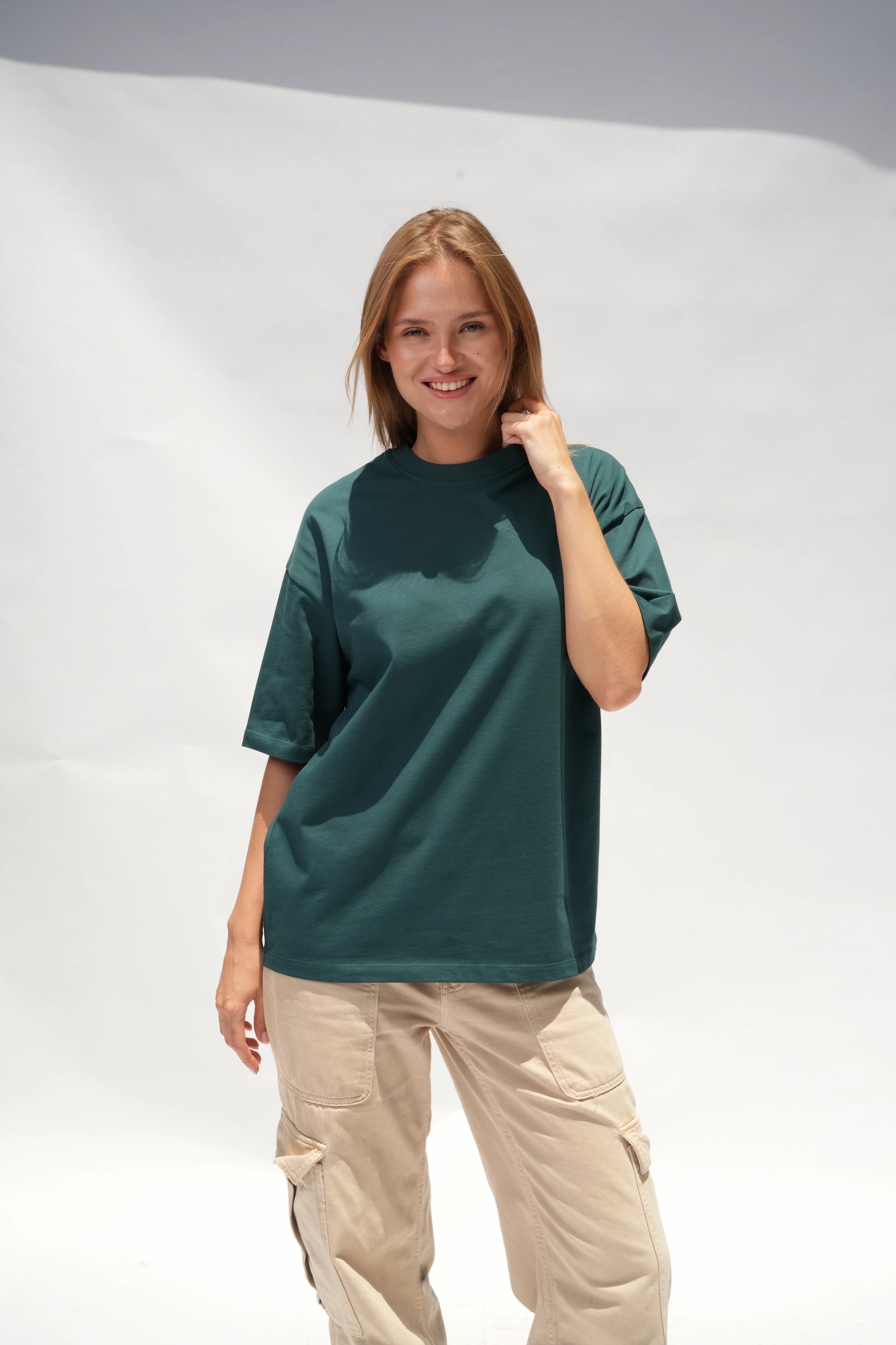 T-shirt Oversize Dark Green