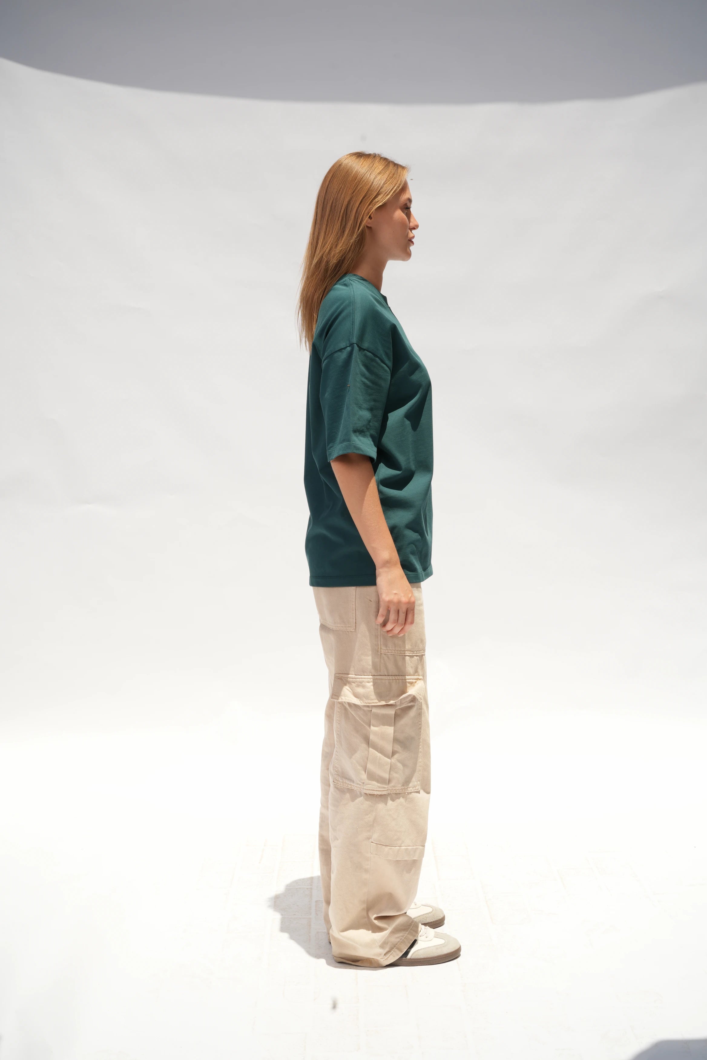 T-shirt Oversize Dark Green