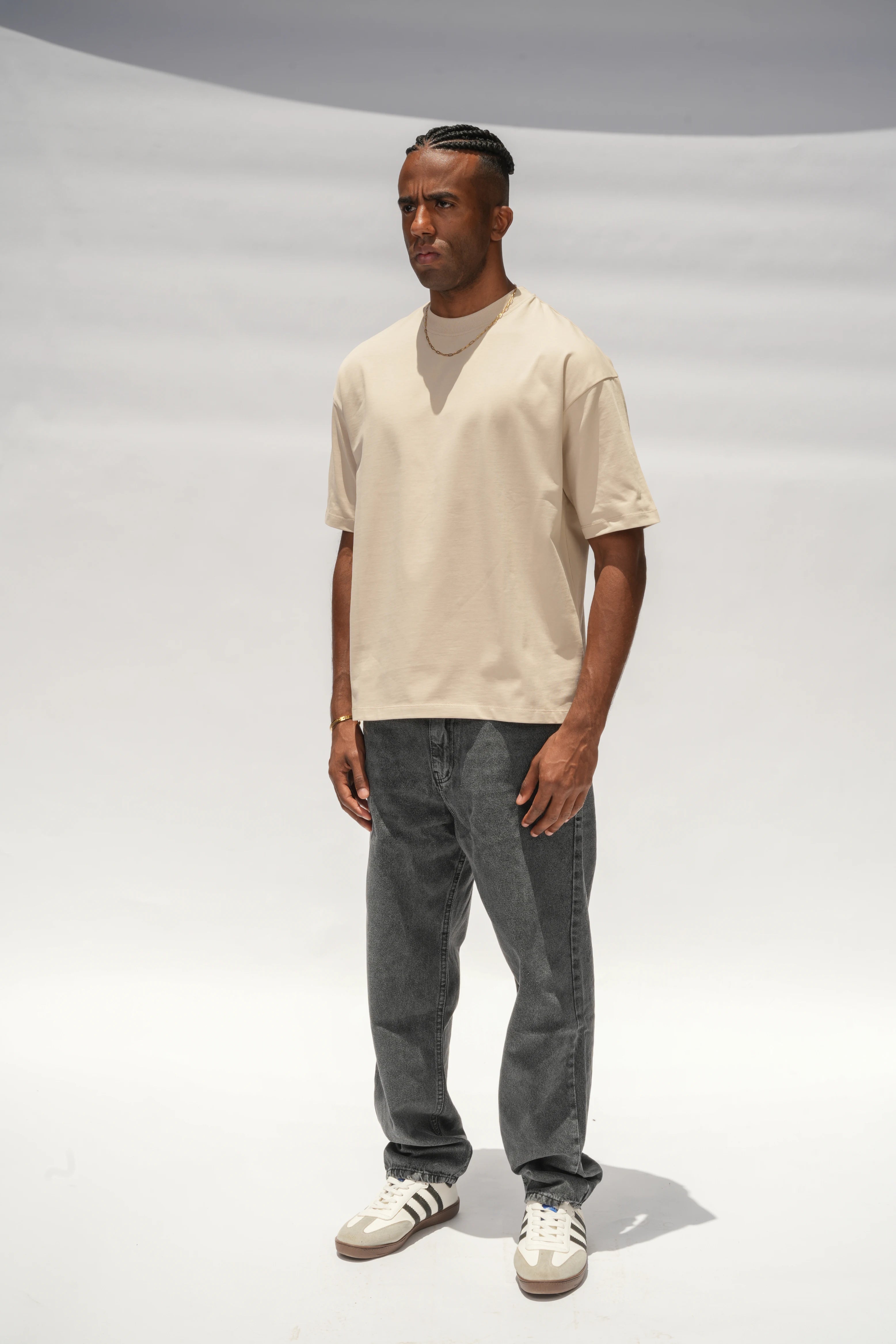 Straight Fit Jeans Gray