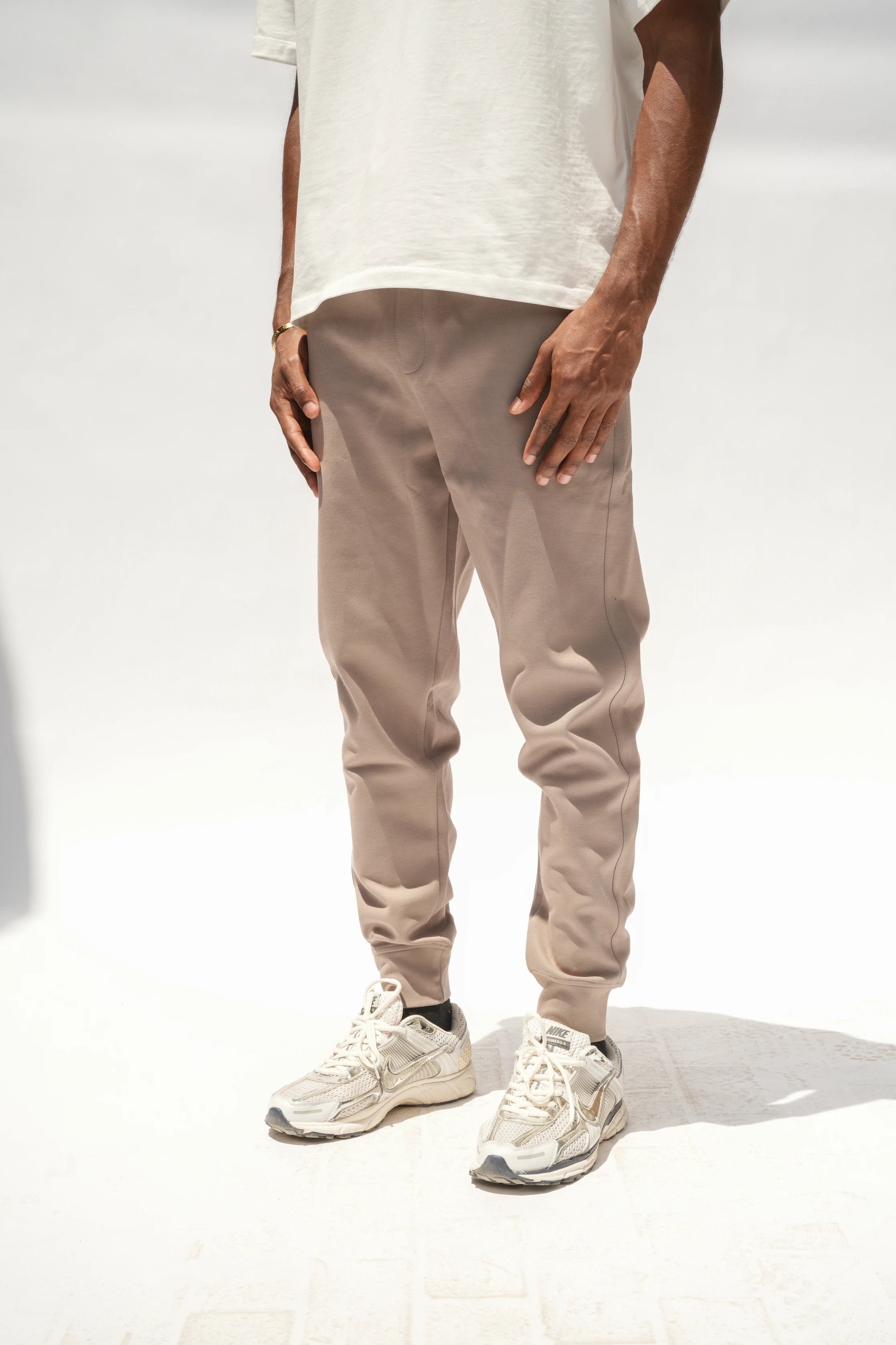 Sweatpants Basic Khaki