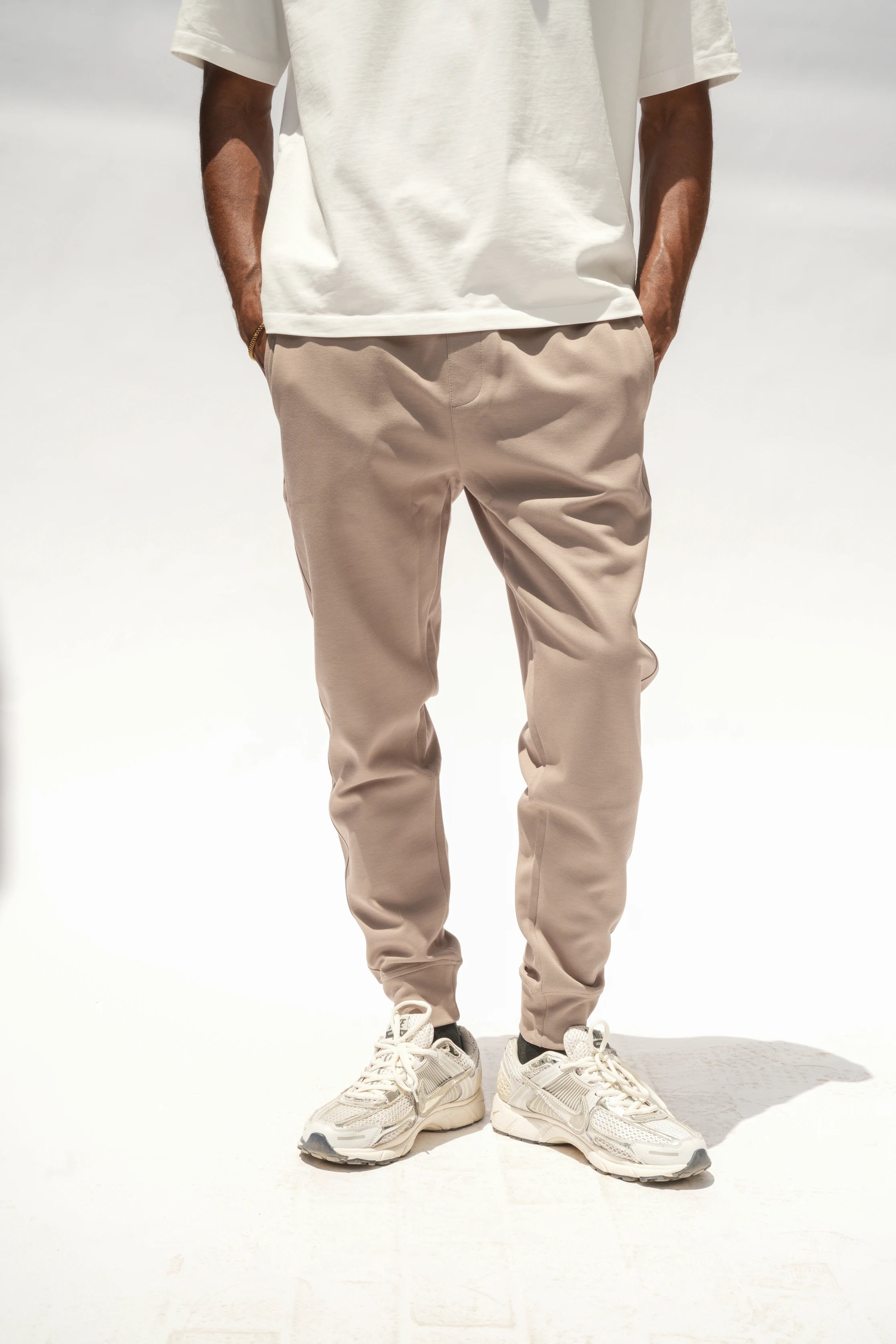 Sweatpants Basic Khaki