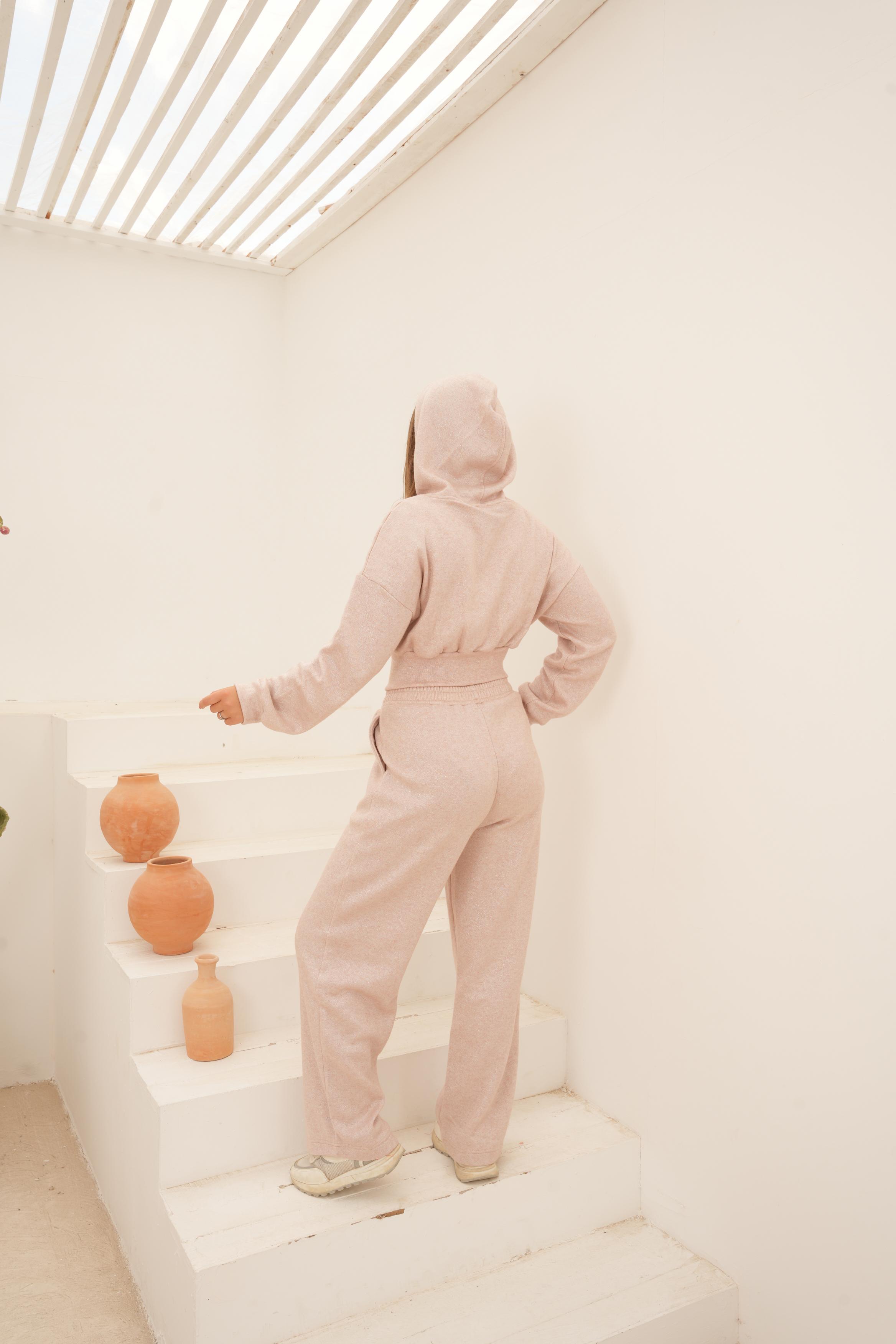 Metallic thread set Pink