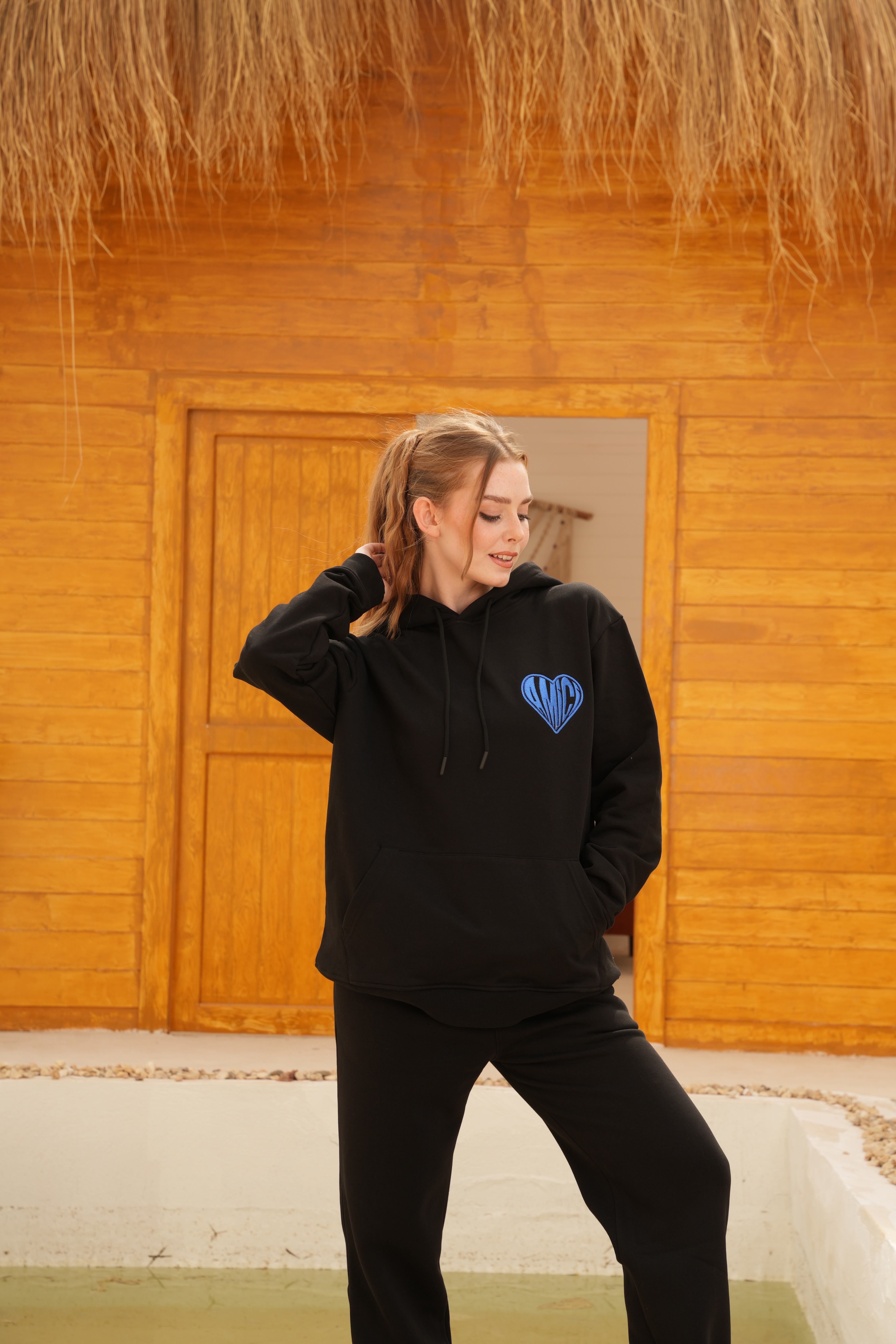 Oversize Hoodie Black