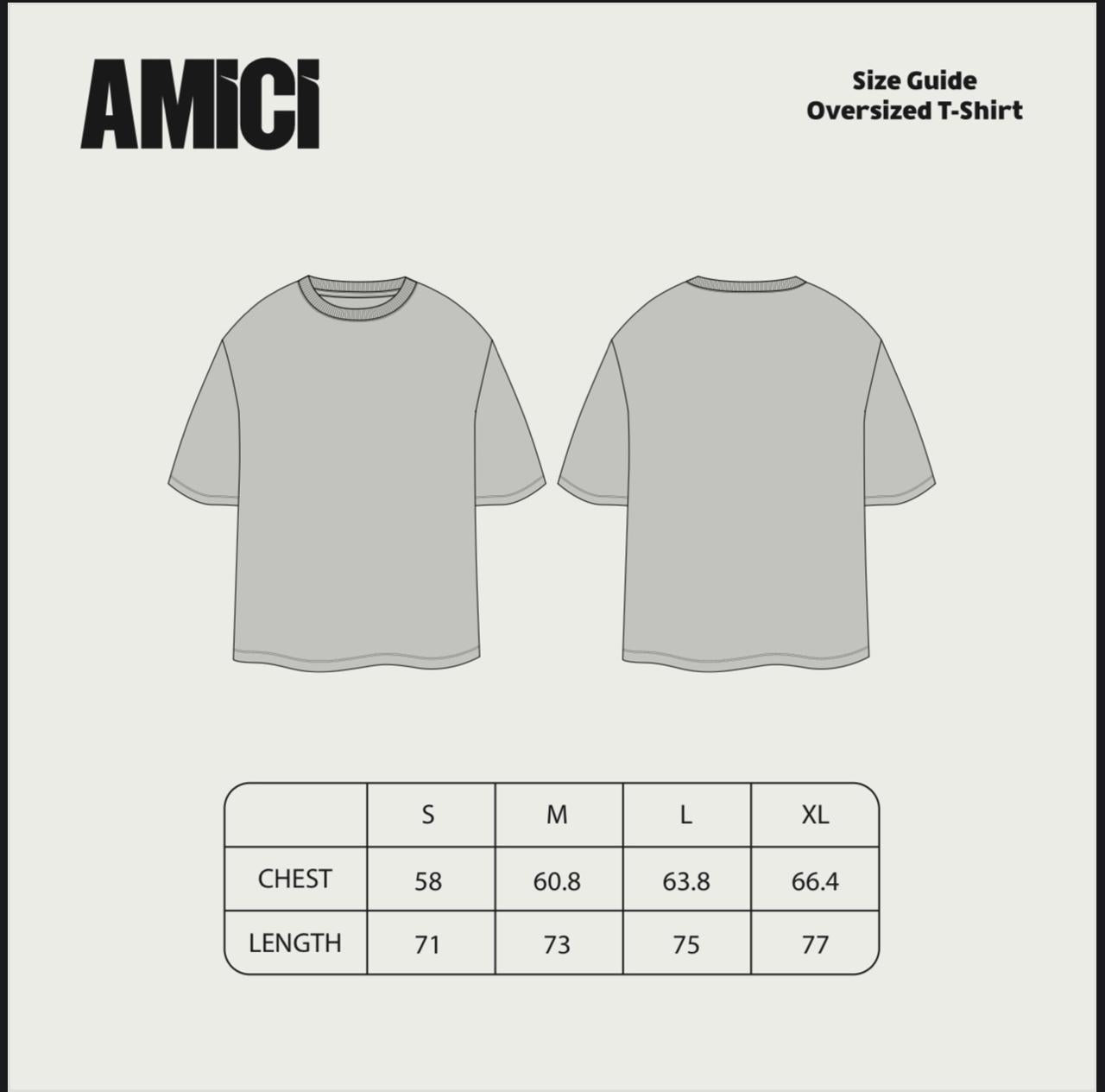 T-shirt Oversize Black
