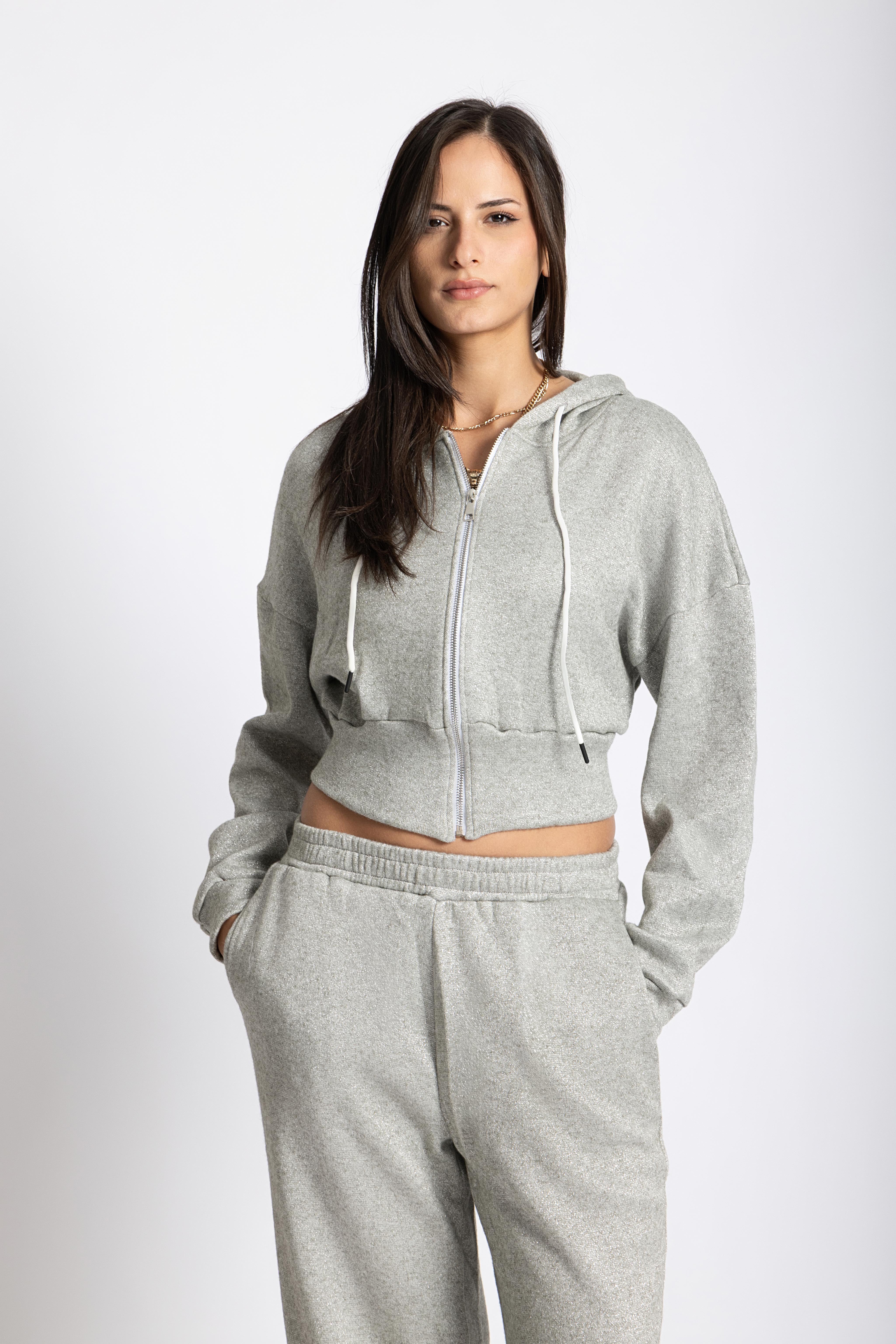 Metallic thread set Olive